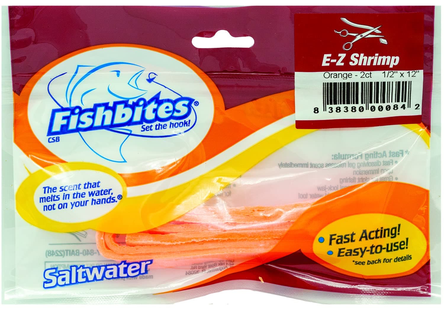 FishBites Fish Bites EZ Fast-Acting Shrimp Scent, 2-Pack