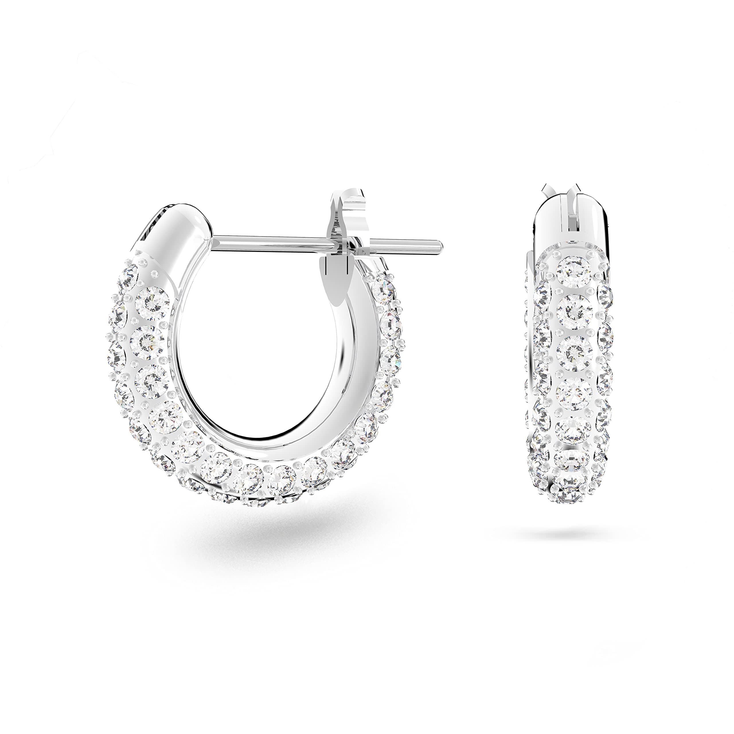 Swarovski Stone Hoop Earrings