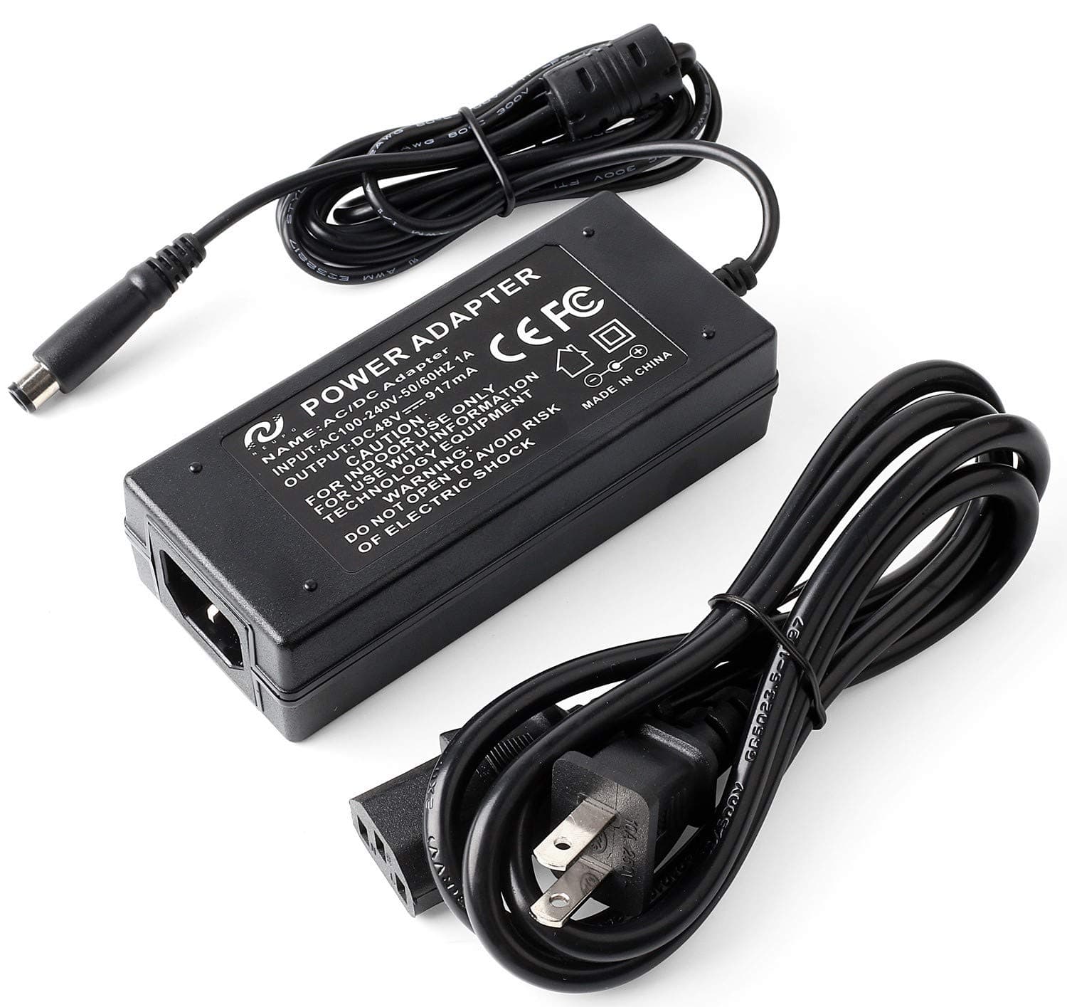 48 Volt Power Supply | Compatible with Select Cisco Phone Models in The 8800, 8900 (Only 8961), 9900 Series | Power Adapter Only Compatible with Cisco 8811, 8841, 8851, 8861, 8961, 9951, 9971