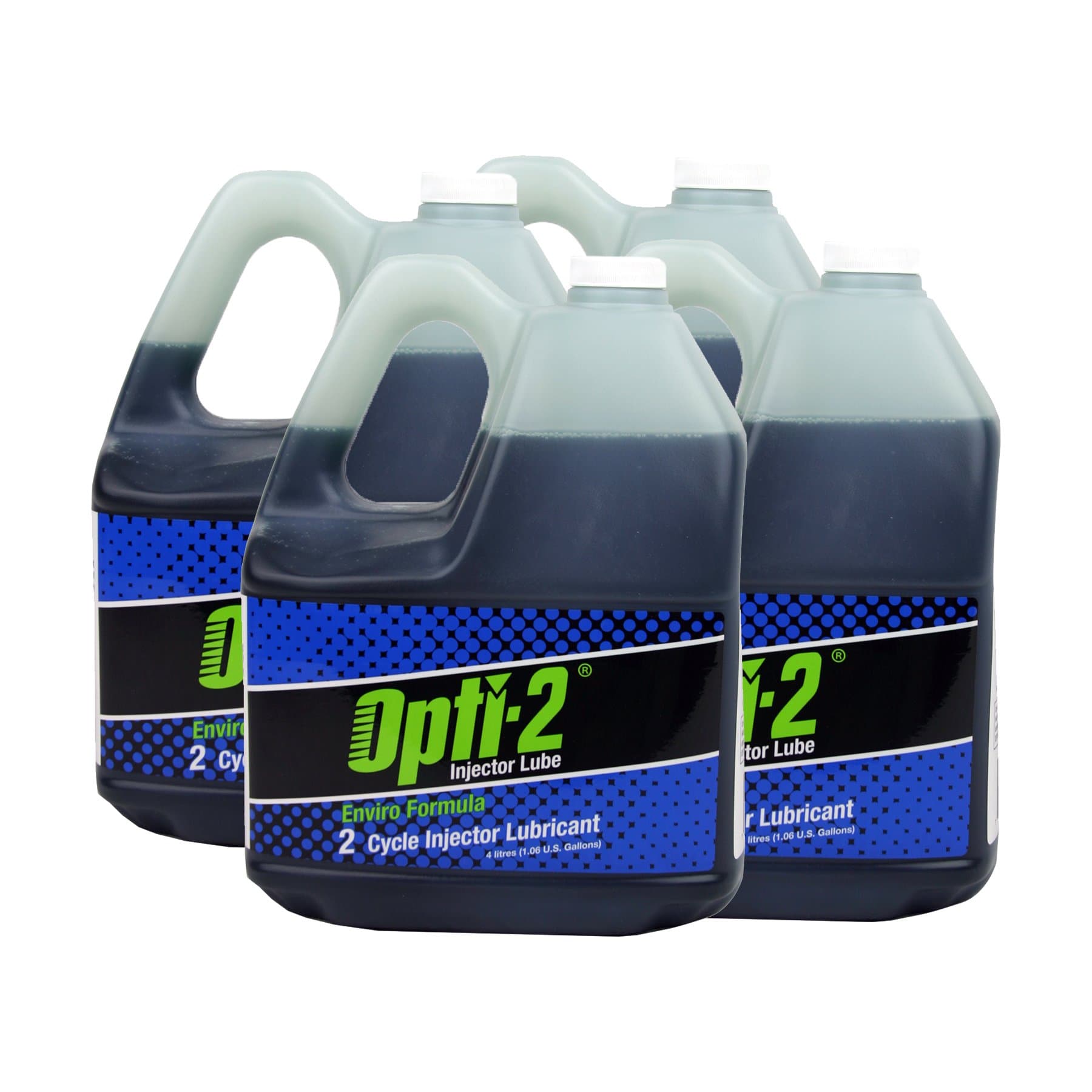 30044 4-Pack 1 Gallon Enviro Formula 2-Cycle Injector Lubricant