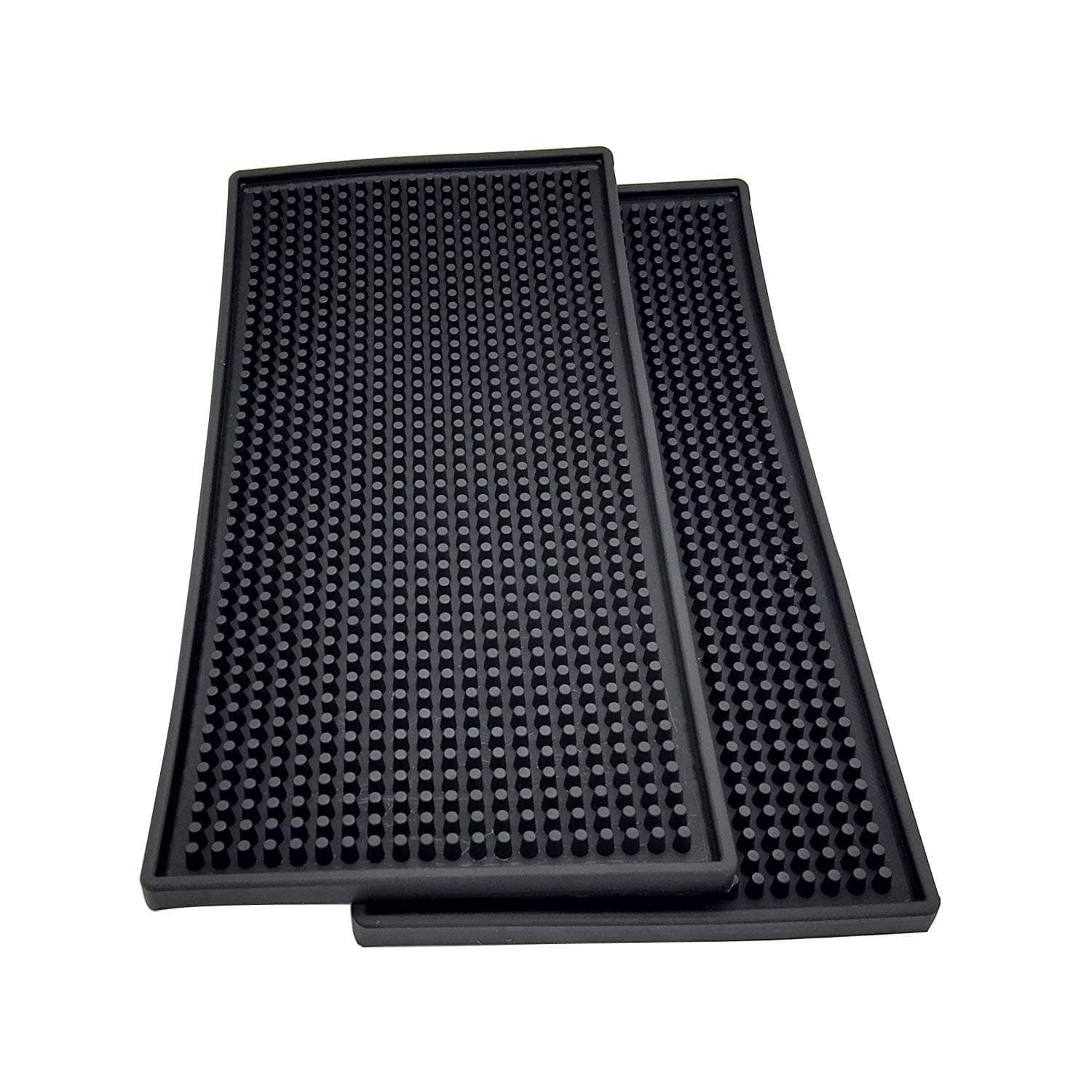 Morava 2 Pack Bar Mat&Dish Drying Mat,6"x12"