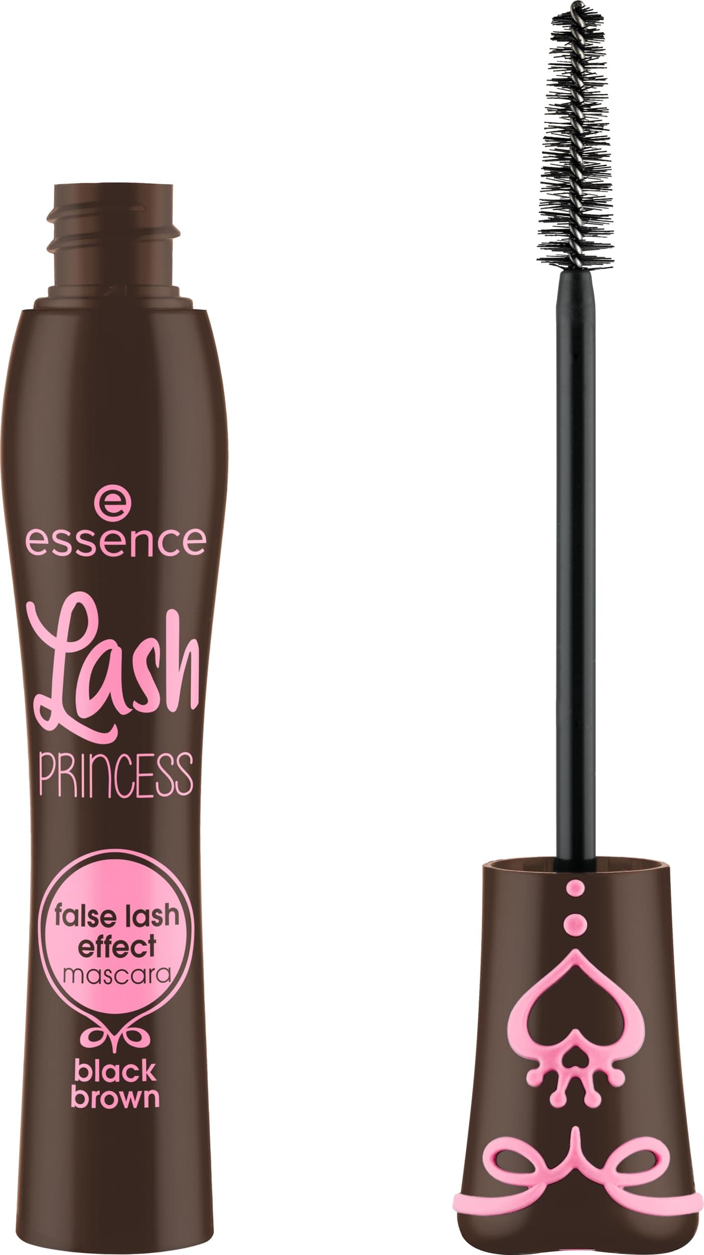 Lash Princess False Lash Effect Mascara Brown (1 Pack) | Intense Volume, Length & Definition | Vegan, Cruelty Free & Paraben Free