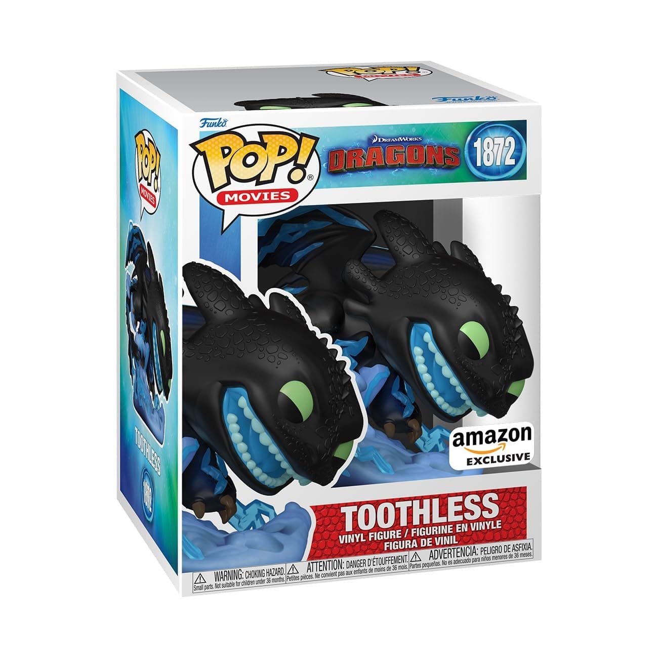Pop! Premium: How to Train Your Dragon - Toothless (with Lightning)