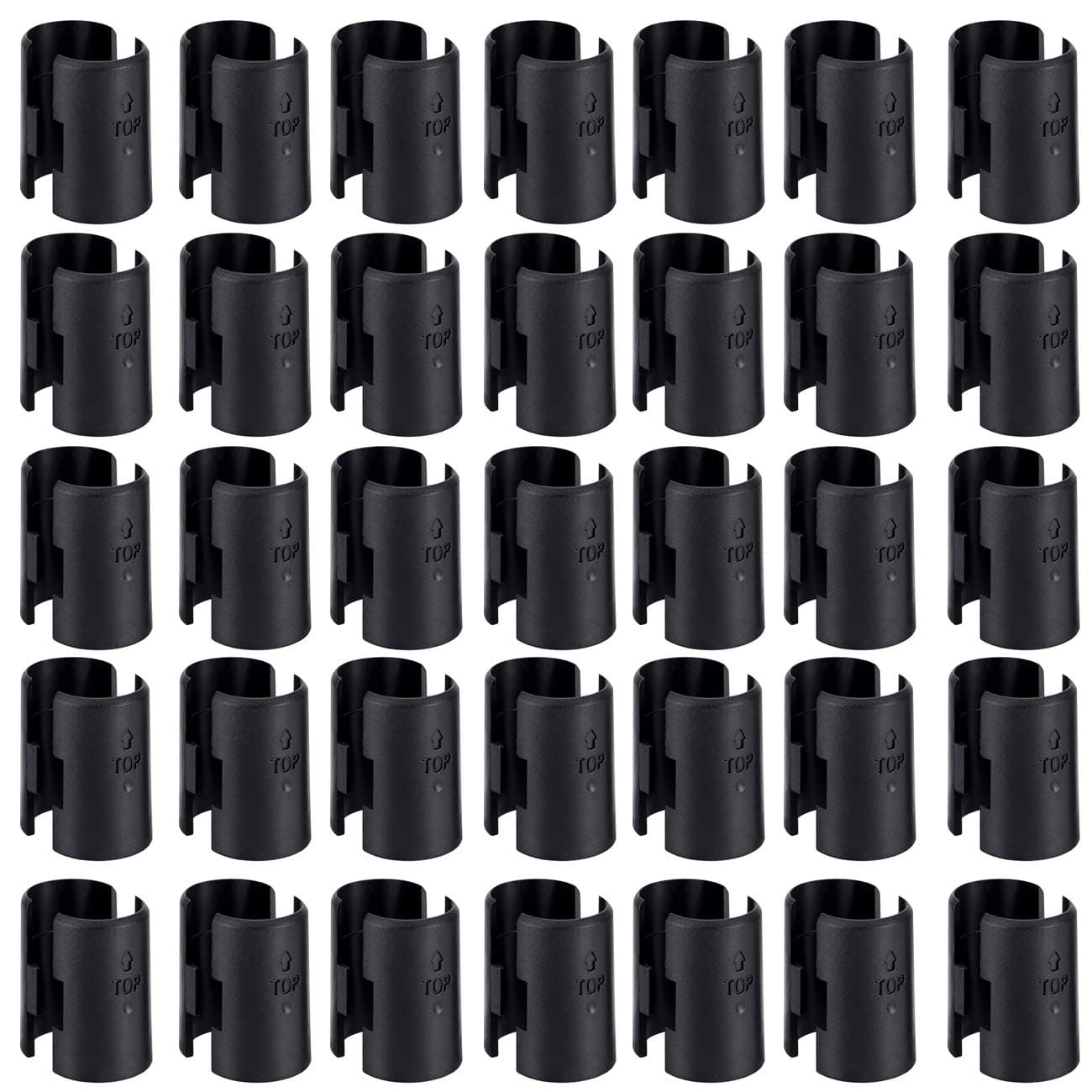 Wire Shelf Clips - 50Pack Wire Shelving Shelf Lock Clips for 1" Post Shelvings