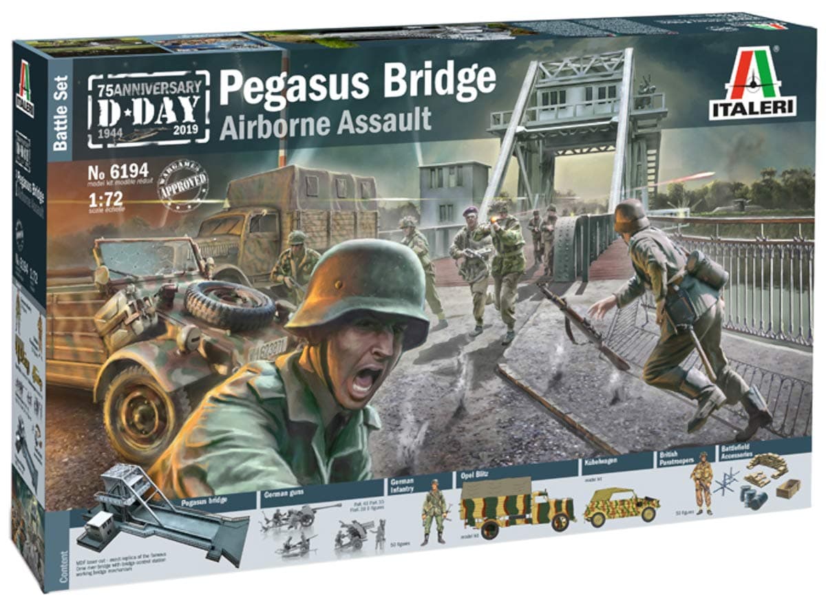 1:72 Set - Pegasus Bridge Glider Assault