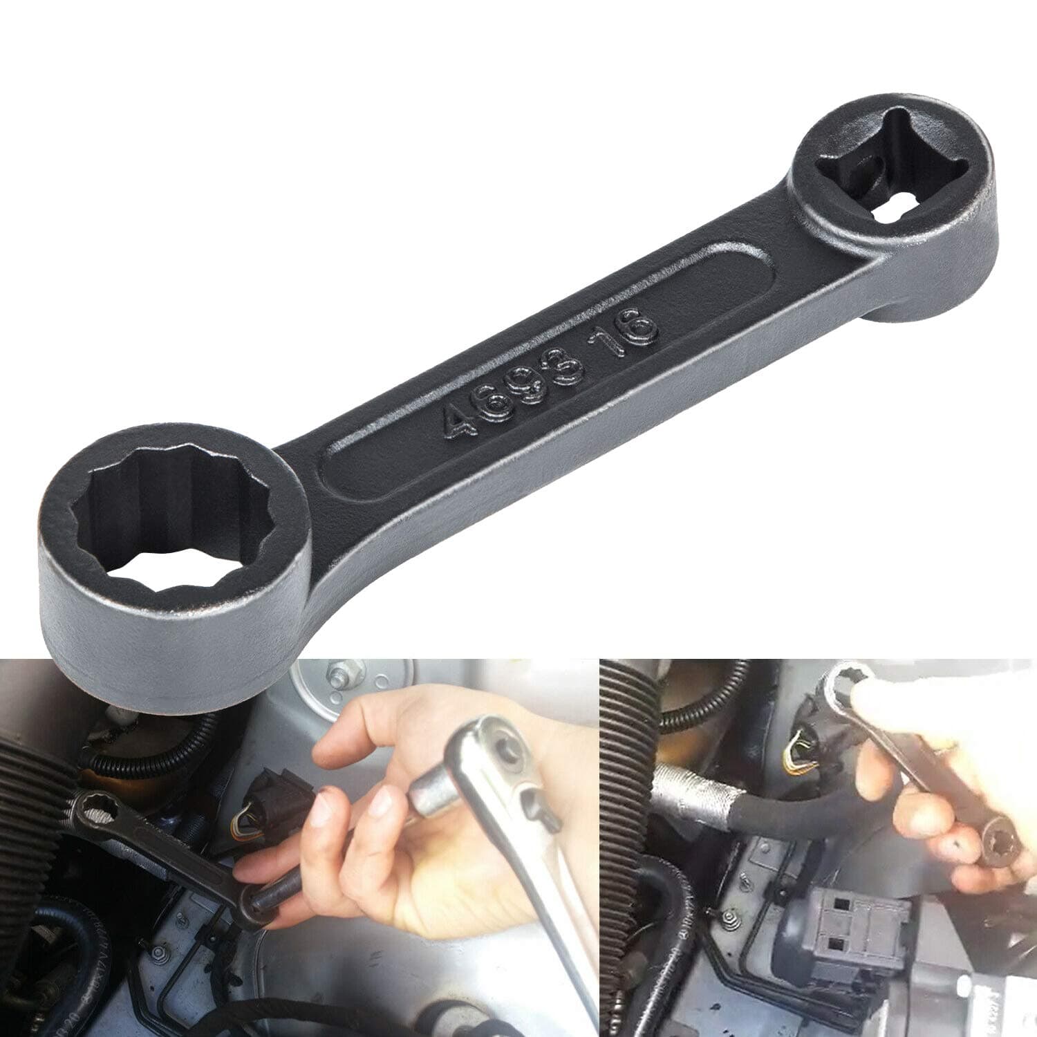 Offset 16mm Engine Mount Socket Wrench 4693 Suitable for Mercedes Benz