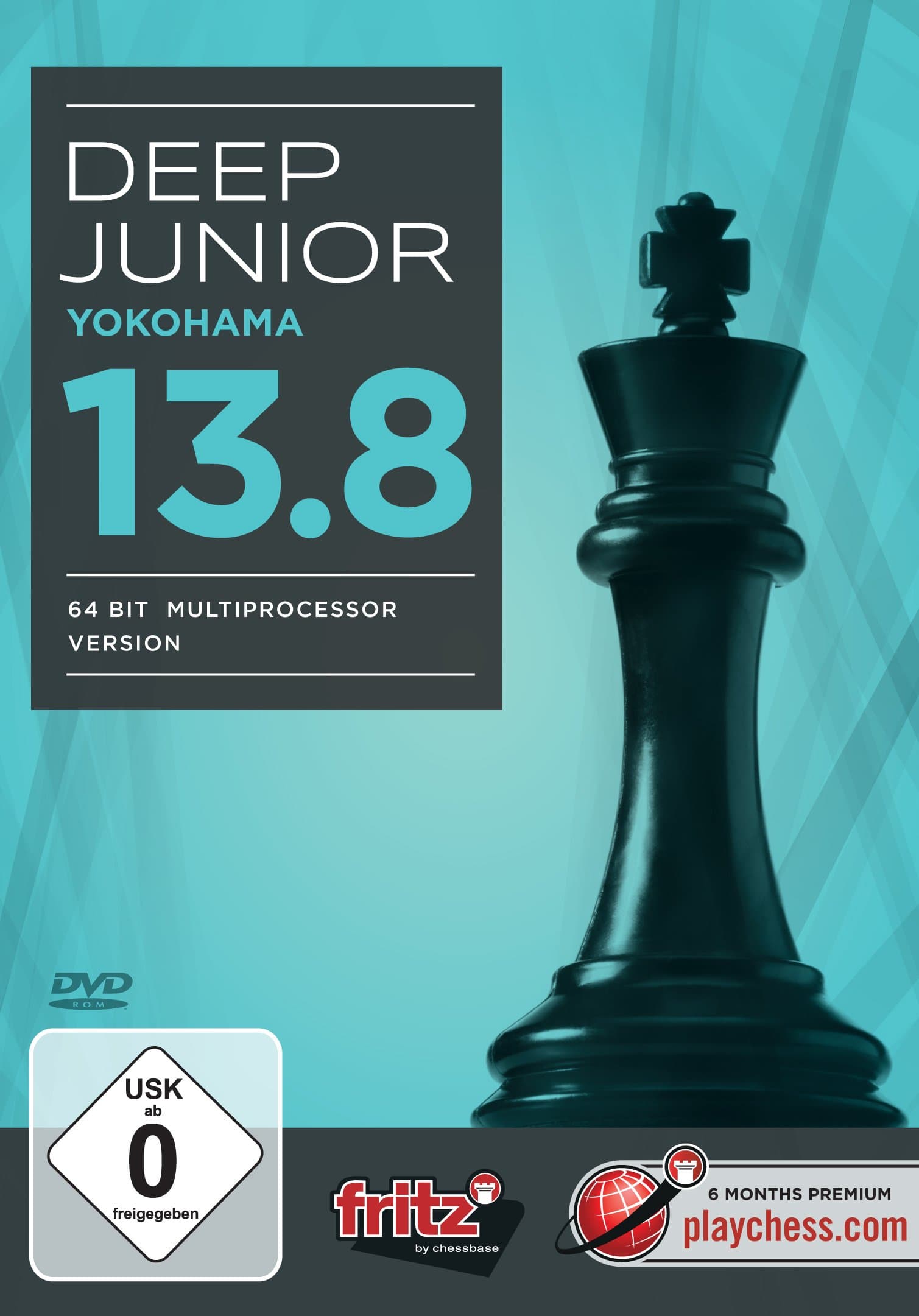 Deep Junior 13.8 - Yokohama: Computer Chess World Champion 2013 64 Bit Multiprocessorversion DVD-ROM – DVD-ROM, 6 Feb. 2014