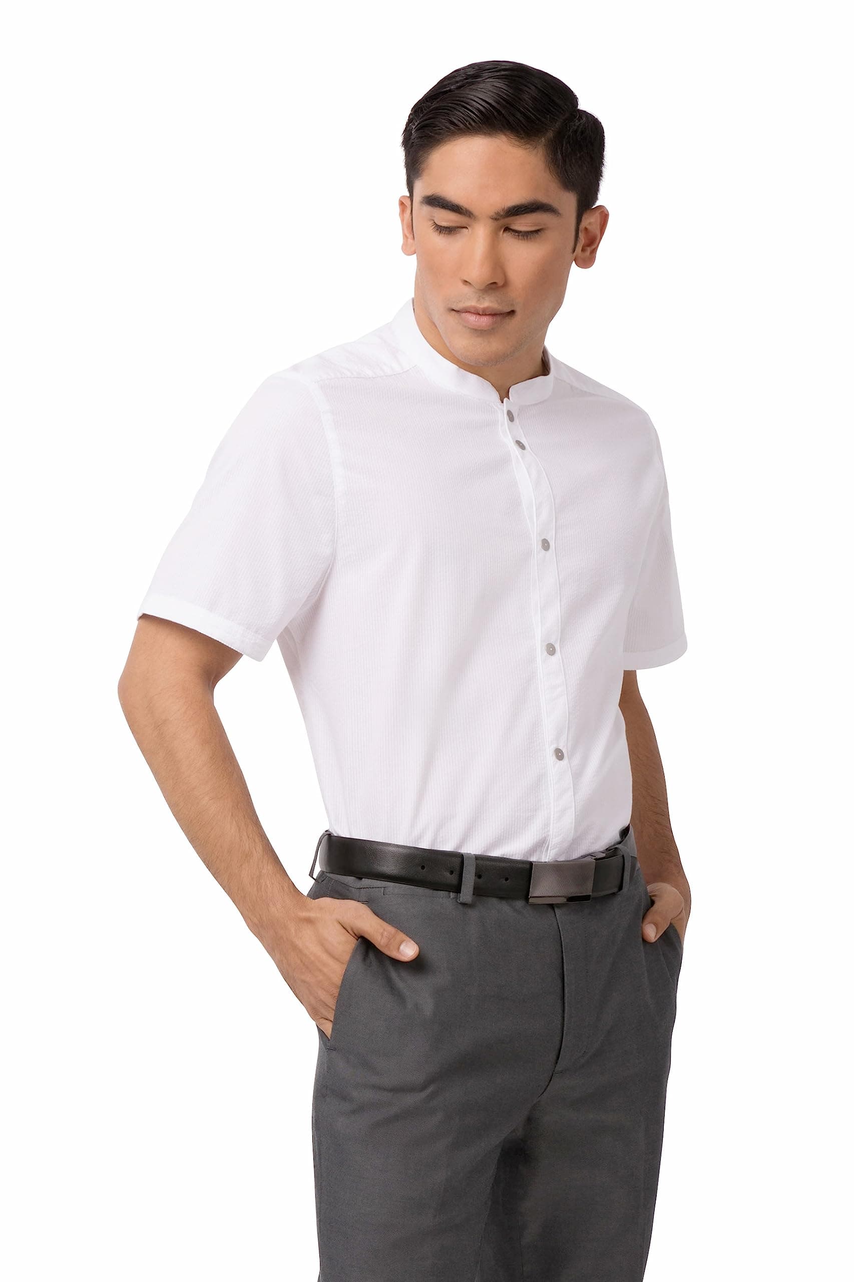 Mens Seersucker Shirt