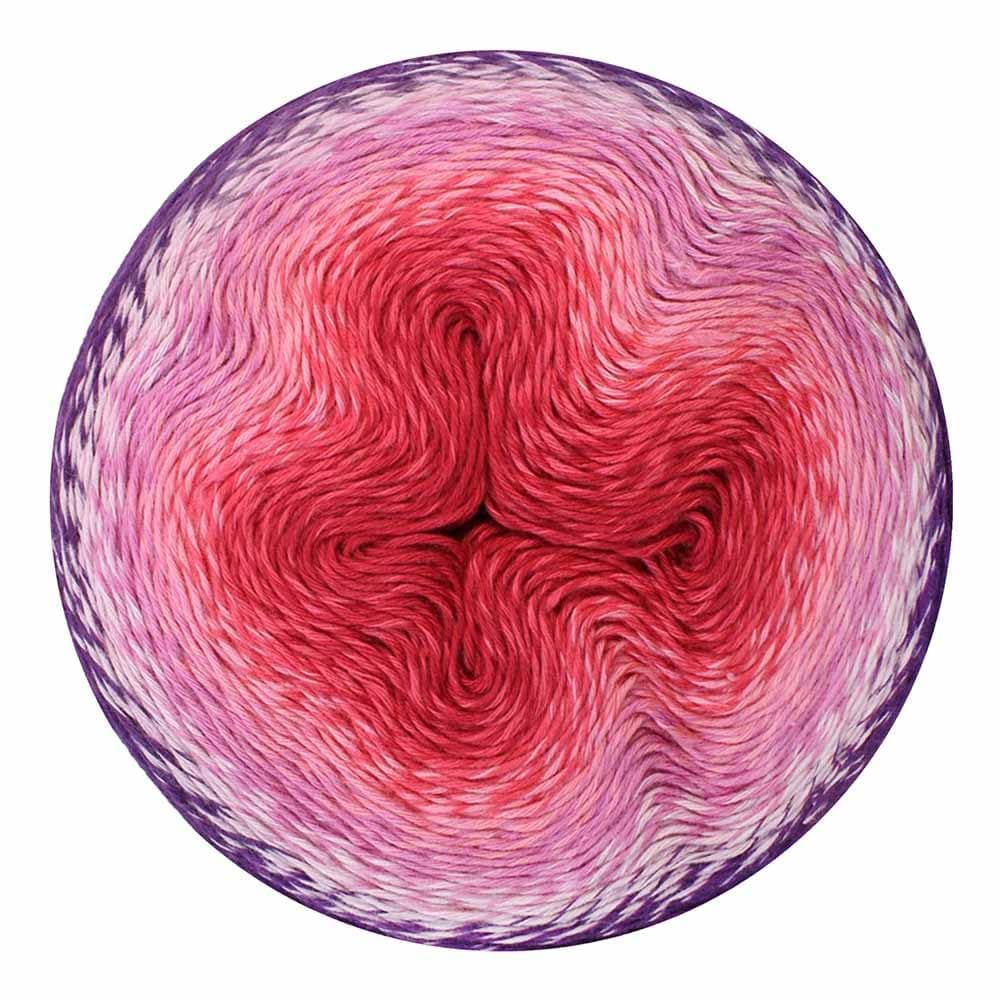 Scheepjes Whirl 1094 yd (1000 m) Yarn Cake, 778 Turkish Delight Cotton-Acrylic Gradient, 1 Cake