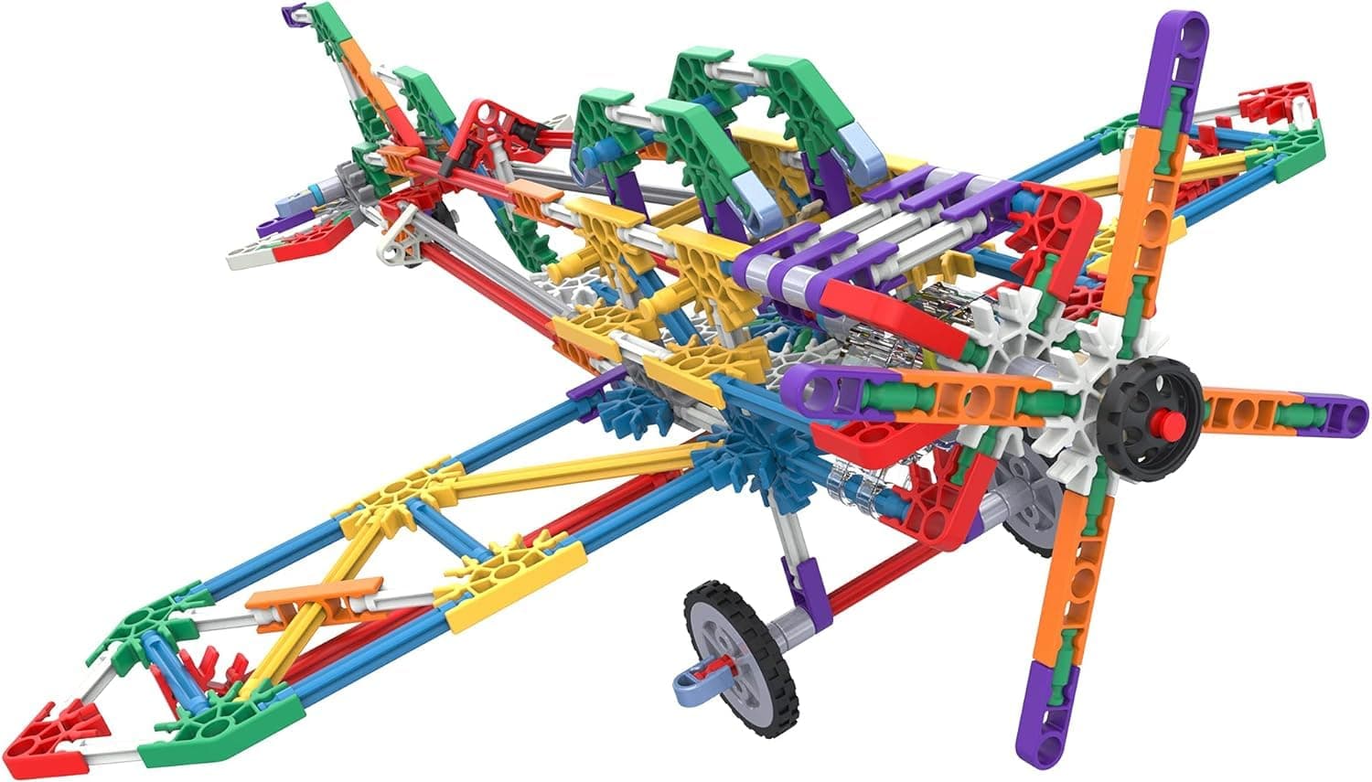 K'NEX | Motorised Creations Building Set | 3D Educational Toys for Kids, 325 Piece Stem Learning Kit, Engineering for Kids, 25 Model Building Construction Toy for Children Ages 7 85049