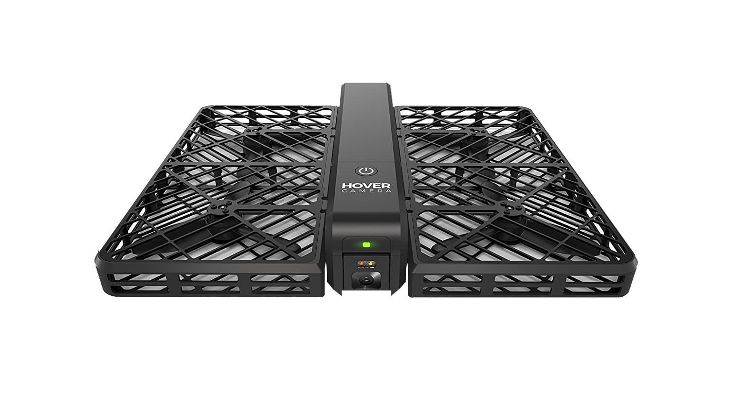 Hover Camera P000017 Foldable Self-Flying Camera Drone, Black