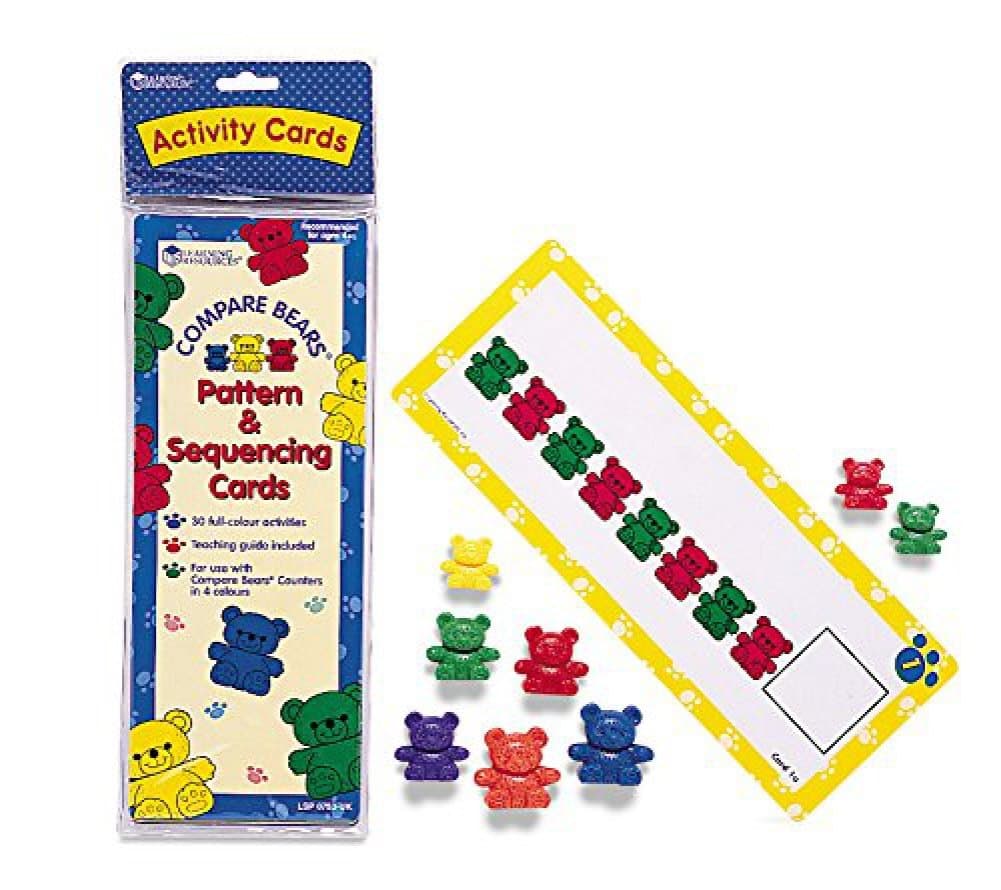 Learning Resources - Compare Bears Pattern Cards