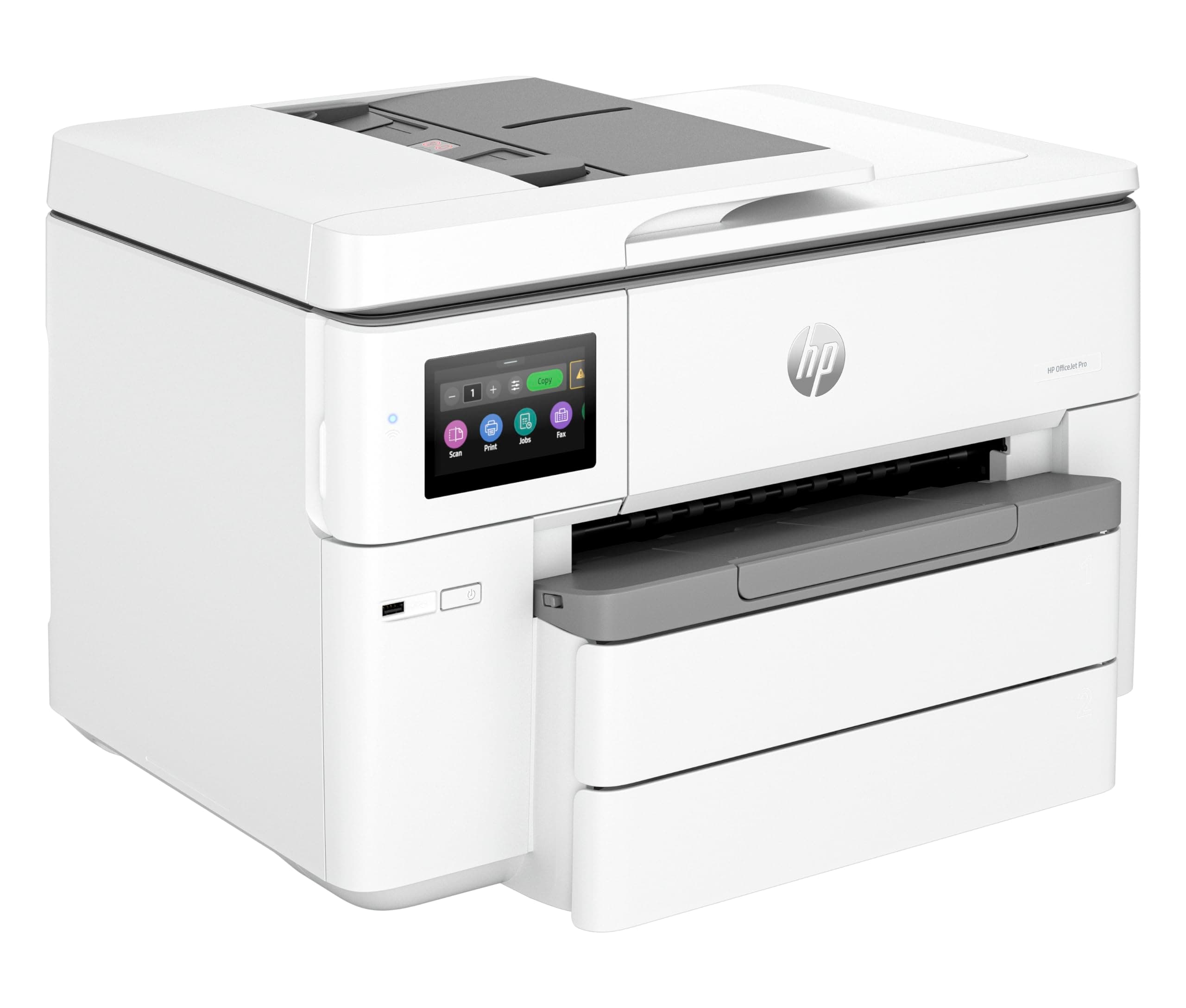 HP OfficeJet Pro 9730 Wide Format All-in-One Printer - Print, Copy, Scan, Wireless, Auto Document Feeder, Two-sided Printing & Scanning, Quiet Mode; Input Capacity of up to 500 sheets - [537P5C]