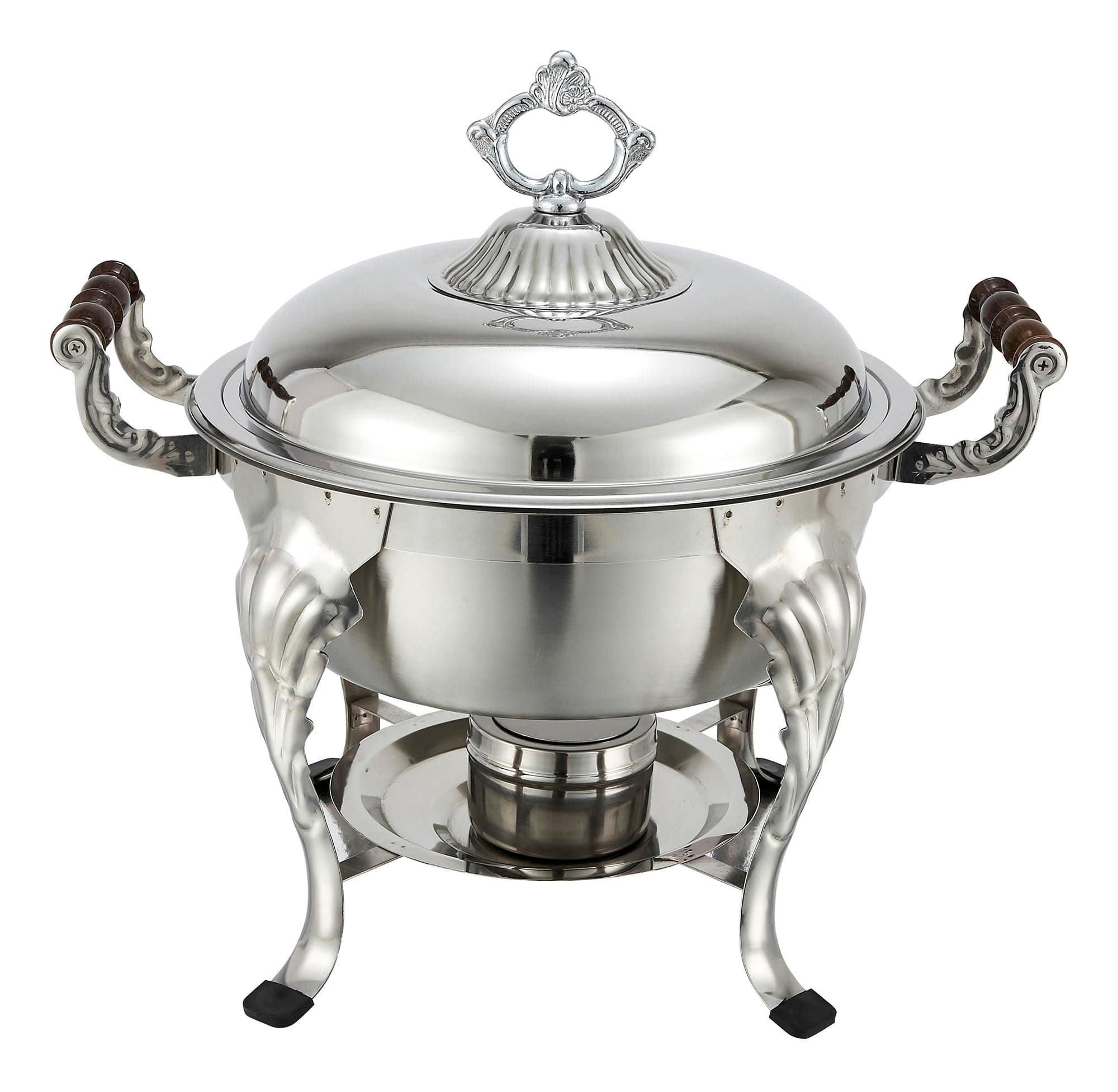 Winco 708 Round Crown Chafer, 6-Quart