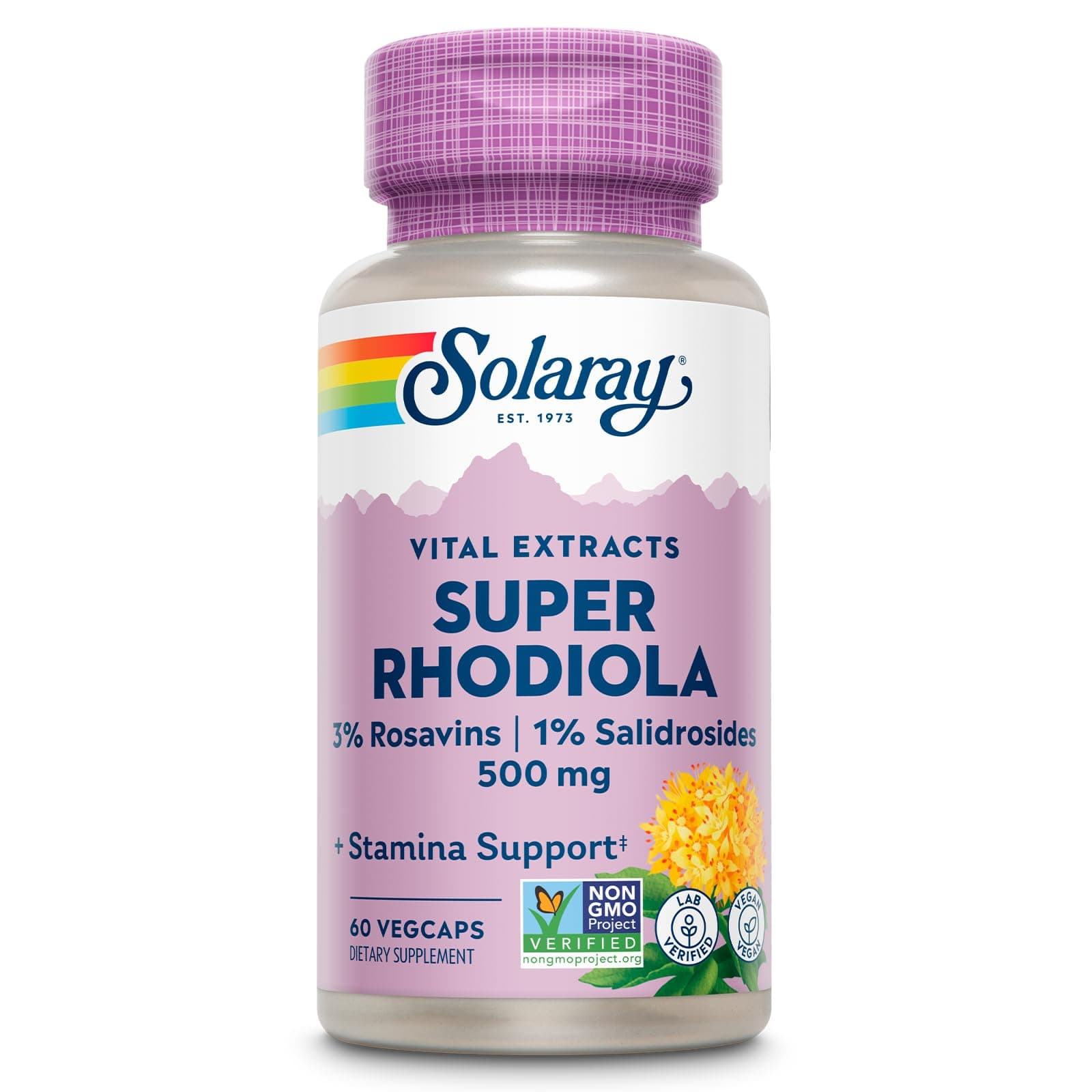 Super Rhodiola Solaray 60 Caps