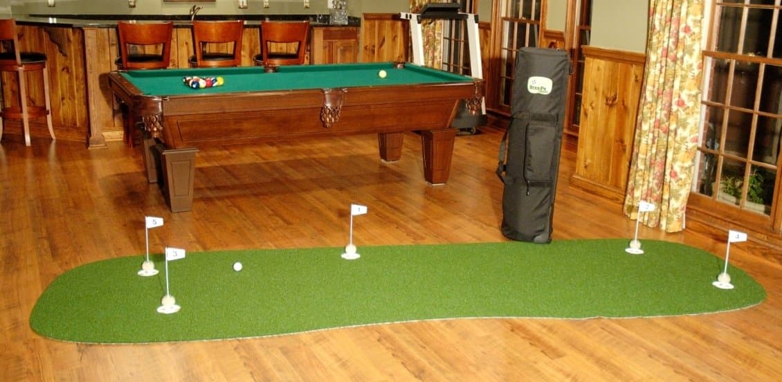 StarPro 4ft x 12ft 5-Hole Mobile Professional Practice Putting Green "Best in the World.”