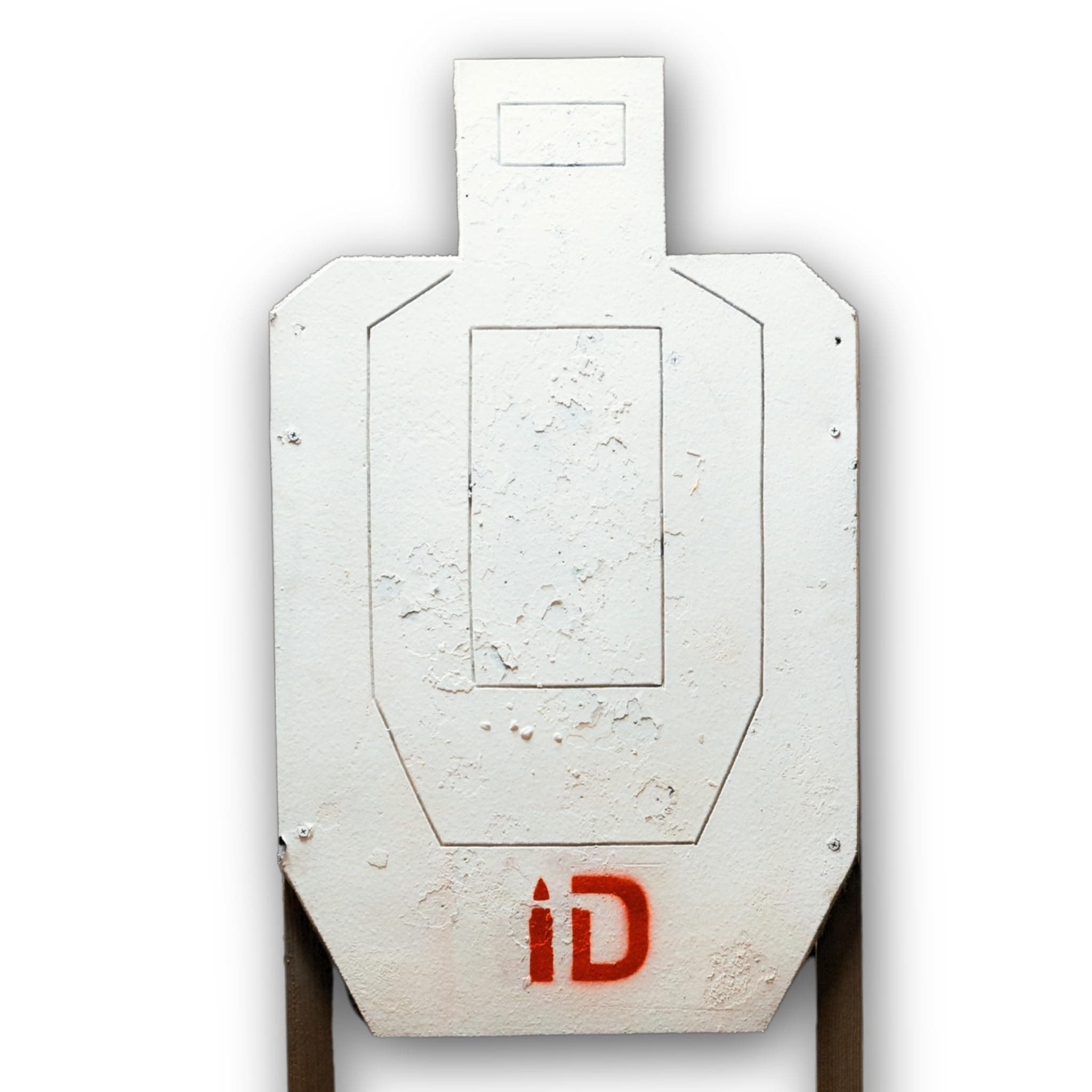 Self-Healing Infinity Target - Competition Style Reuasble Rubber Target Lasts for Thousands of Rounds, Reactive Hits, Weather Proof, No Ricochet, Up to .50 BMG