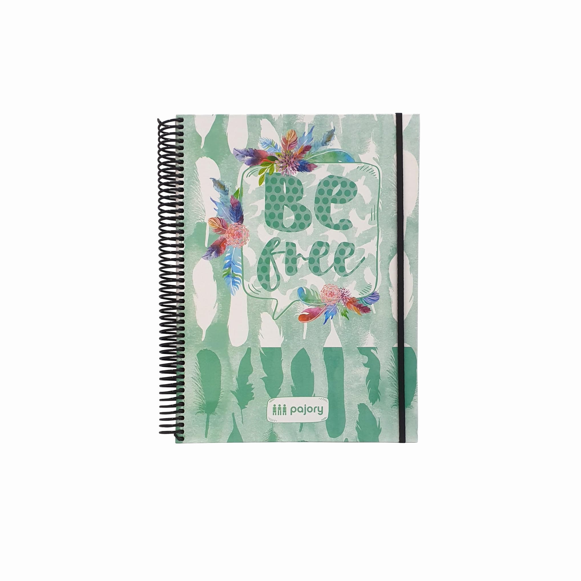 Maxi Spiral Hard Cover Notebook A4 80gsm 120 Sheets Squared-Assorted Designs