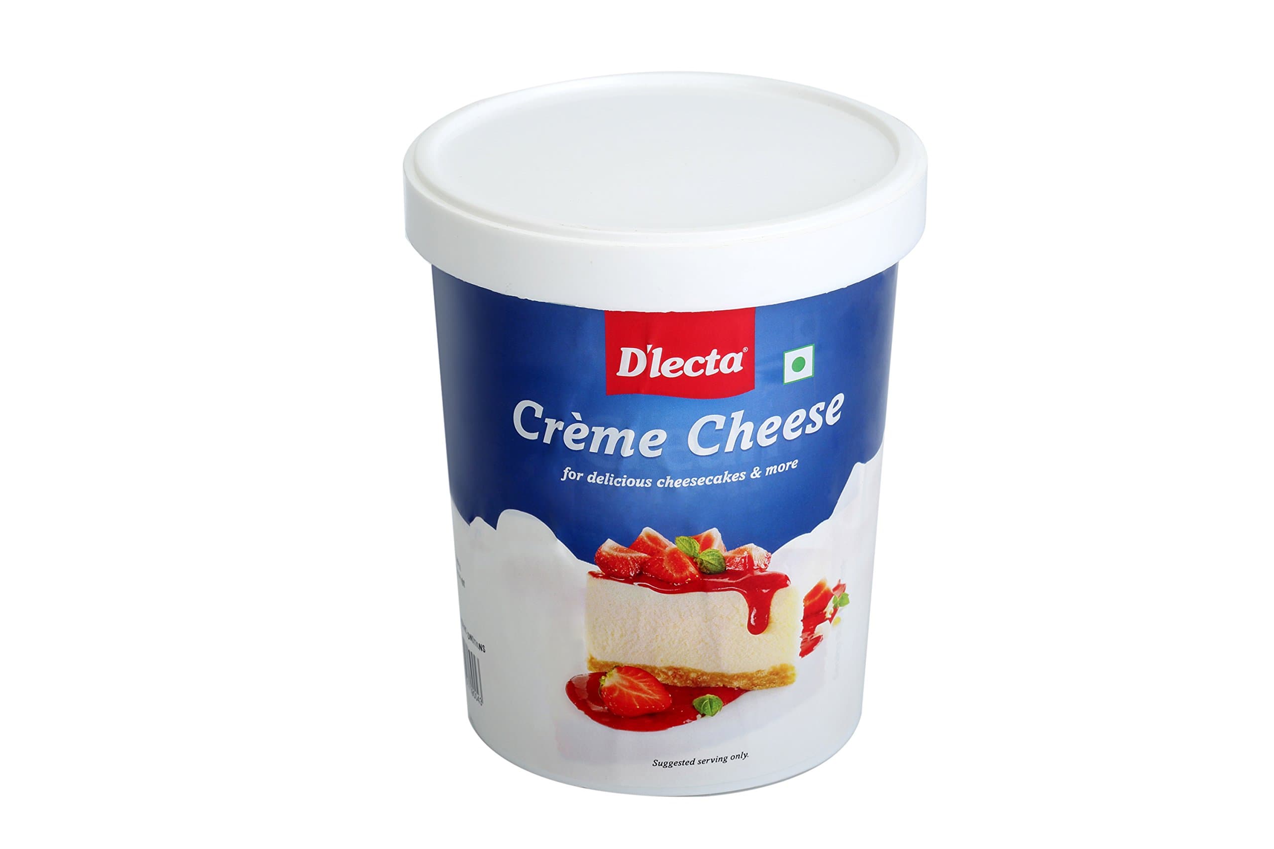 D'lecta Creme Cheese - 900 GMS Tub