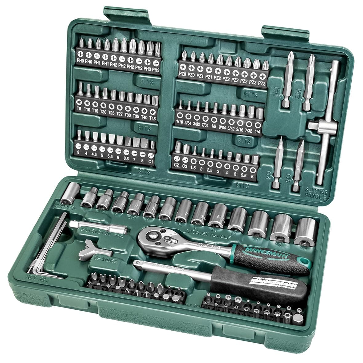 Socket and Bit Set (130 Pieces)