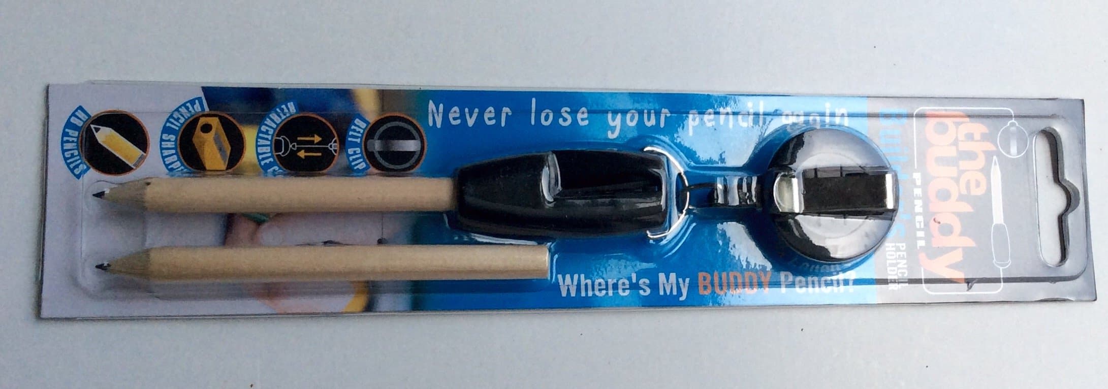 The Buddy Builder's Retractable Pencil and Holder