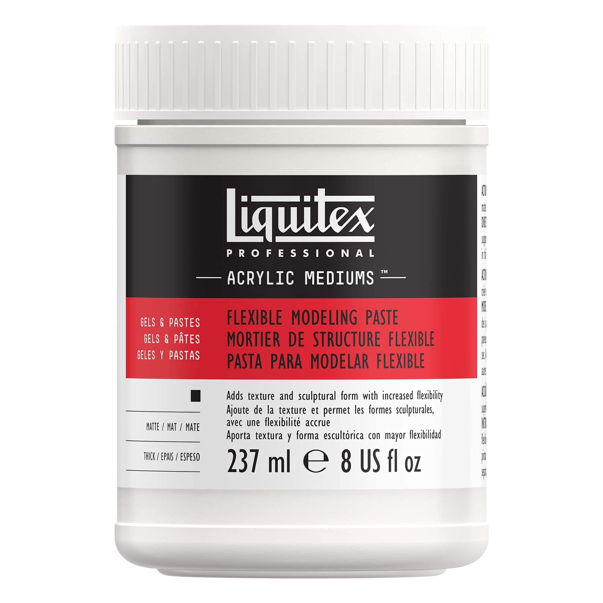 Liquitex Professional Flexible Modeling Paste Medium, 8 Oz