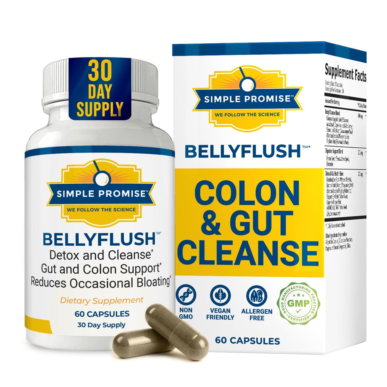 BellyFlush Colon & Gut  Caps