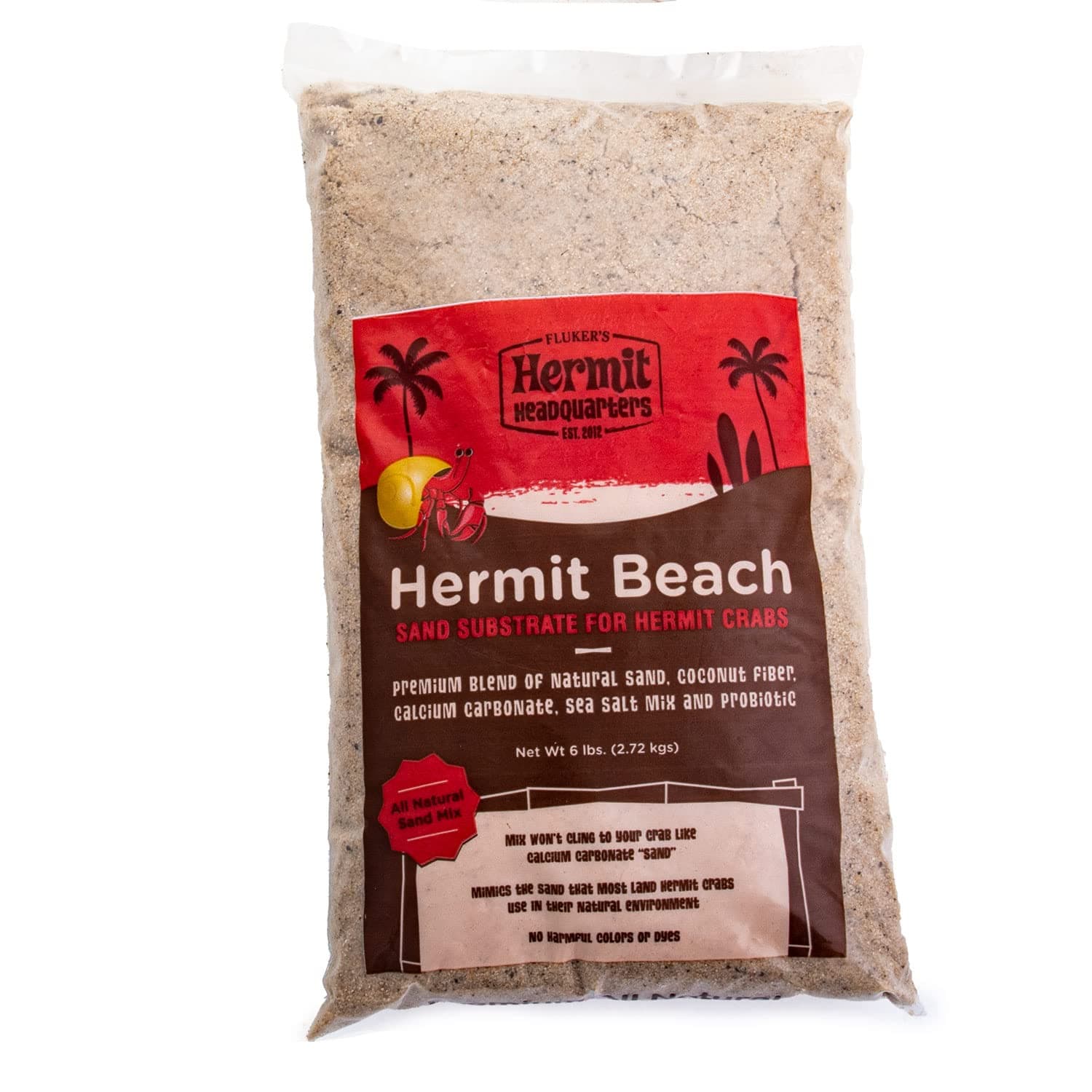Fluker's All Natural Sand Substrate Mixture for Hermit Crabs