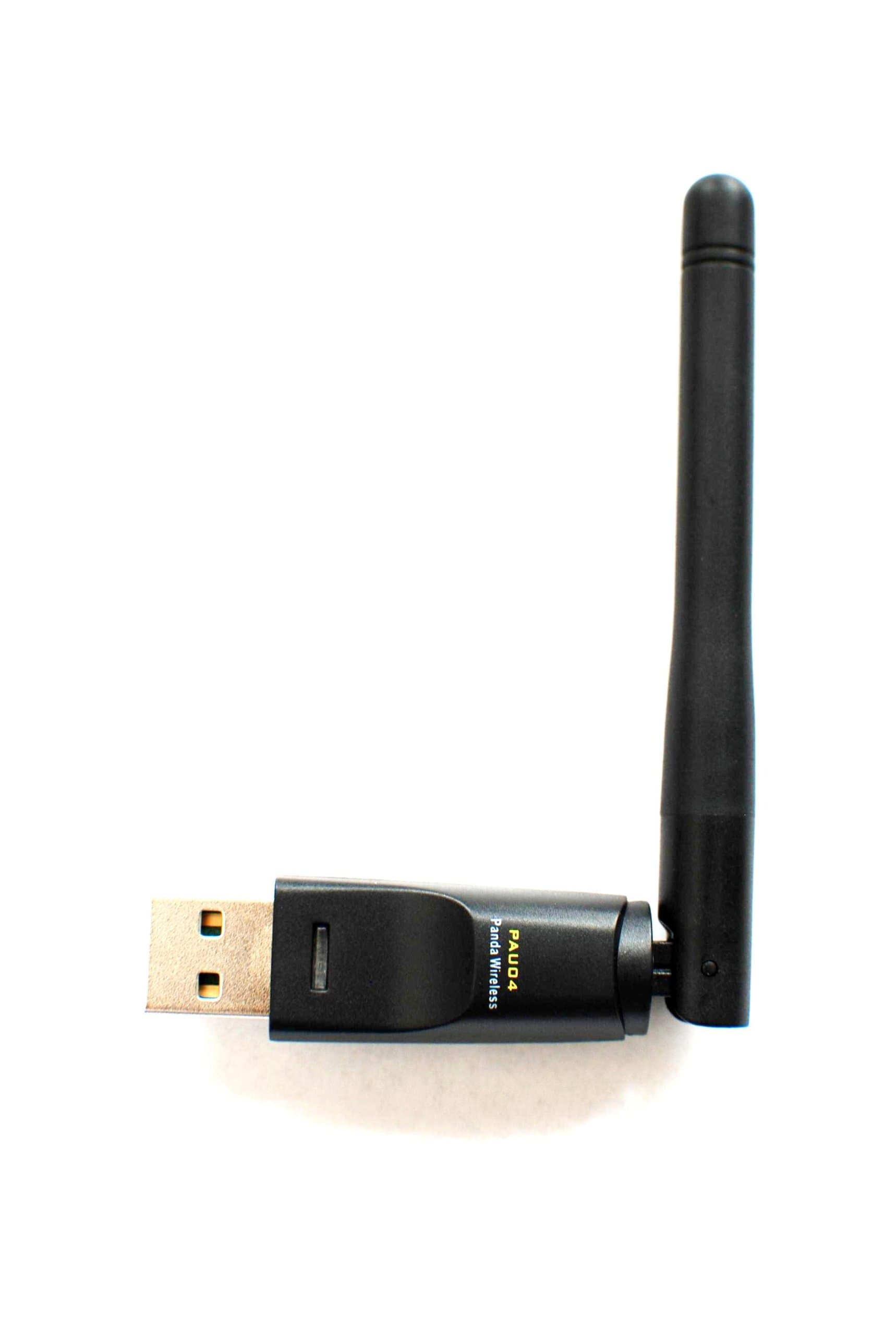 Panda Wireless Mid Range 150Mbps N USB Adapter w/ 2dBi Antenna - Windows XP/Vista/7/8/10, Mac, Mint, Ubuntu, Fedora, openSUSE, Zorin, Lubuntu, BackTrack5 R3, Kali Linux, Raspberry Pi/Pi 2