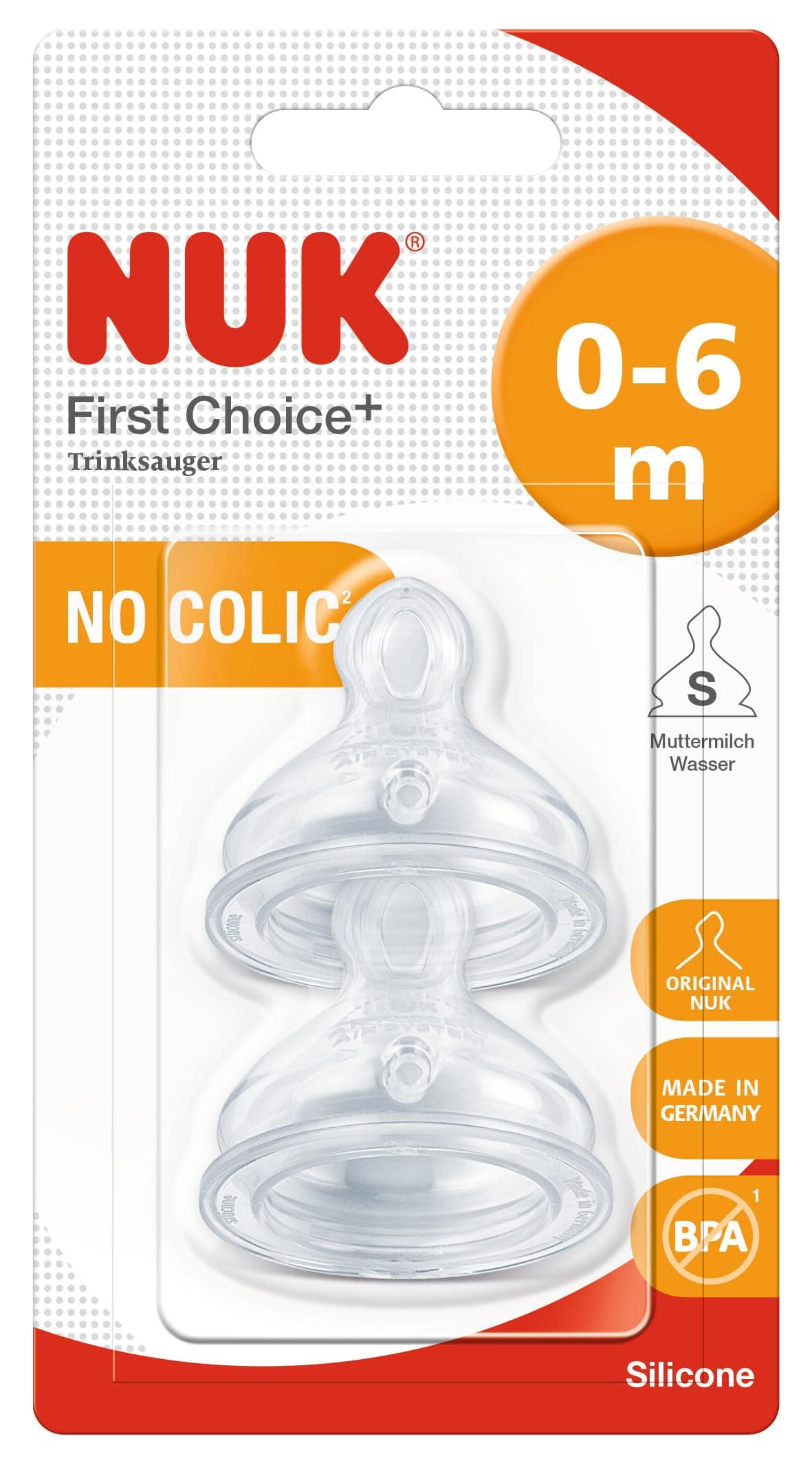 First Choice Plus Silicone Teats (Small)