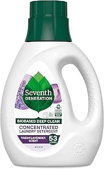Concentrated Laundry Detergent, Stain Fighting Formula, Fresh Lavender scent, 40 oz (53 Loads)