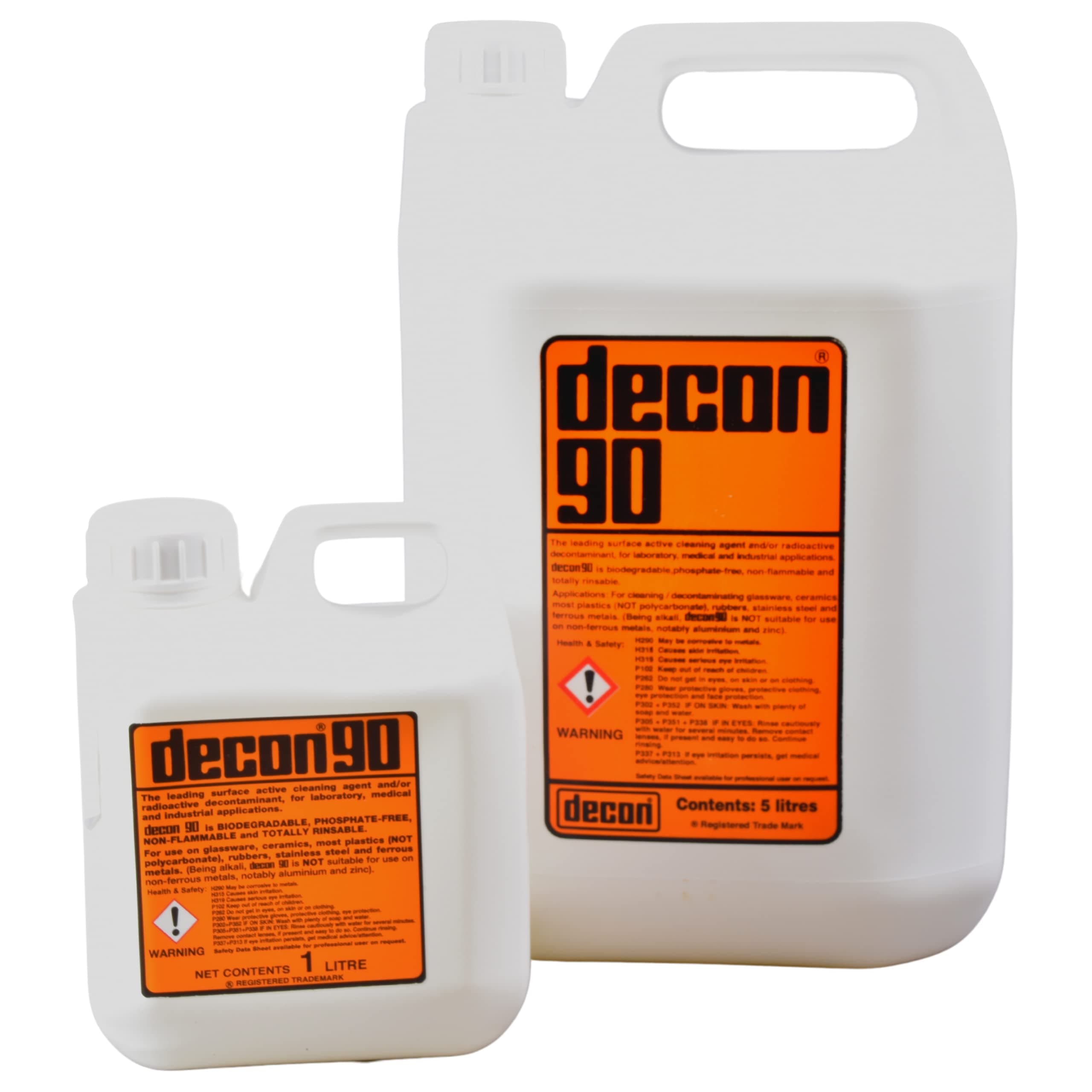 Decon 90 - cleaning agent and ultrasonic cleaning solution for laboratory, medical and industrial applications (1L)