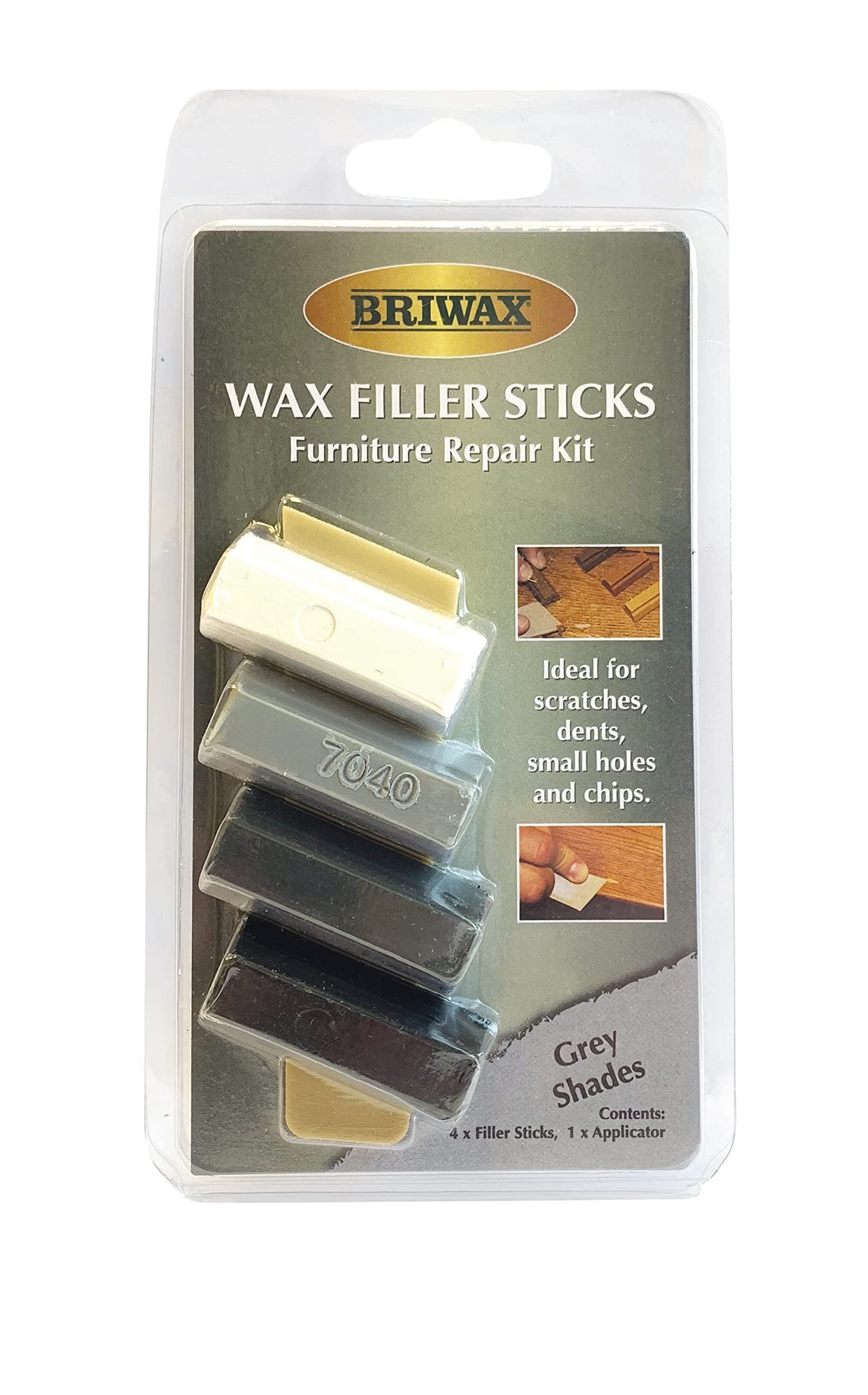 Briwax Filler Sticks Grey