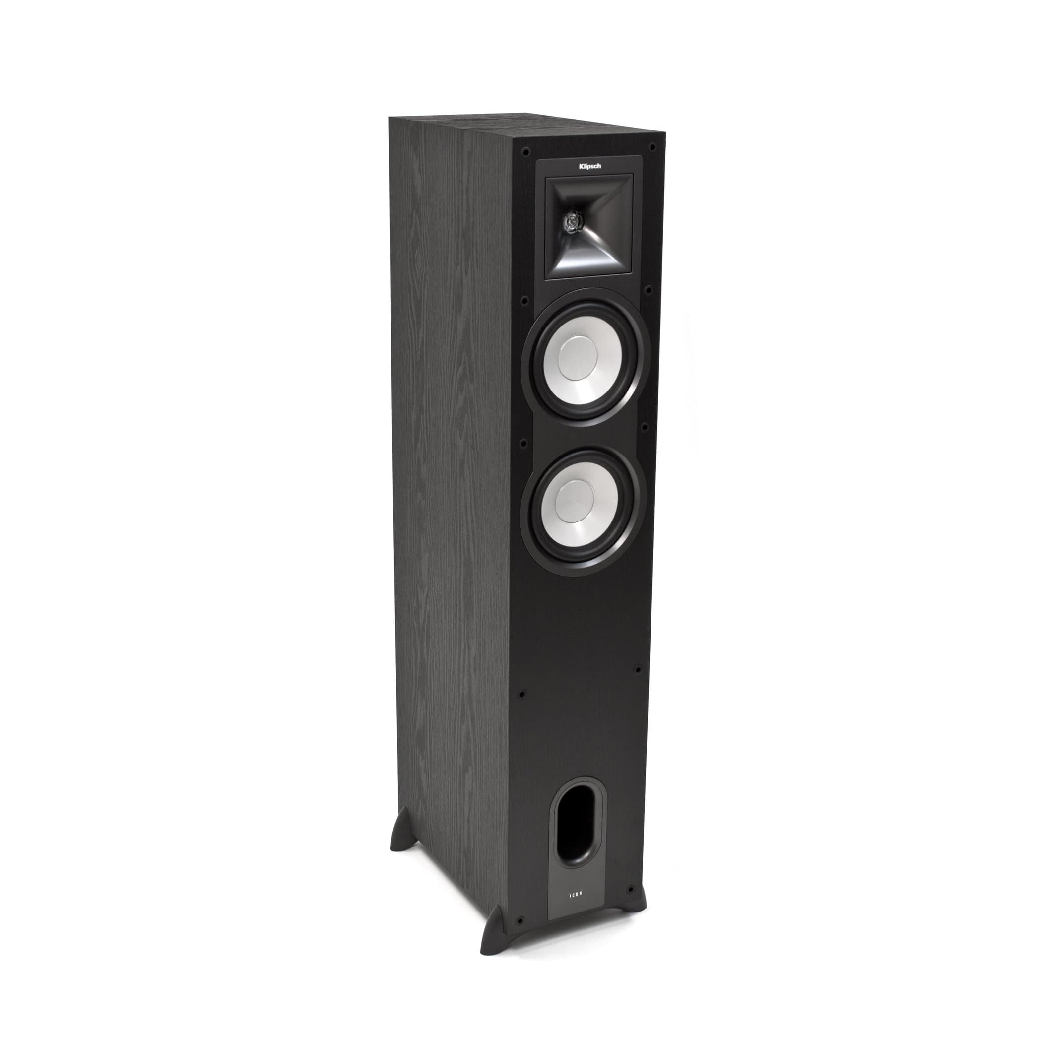 Klipsch KF-26 Icon Dual 6 1/2" 2-Way Floorstanding Speaker (Each)(Black Ash)