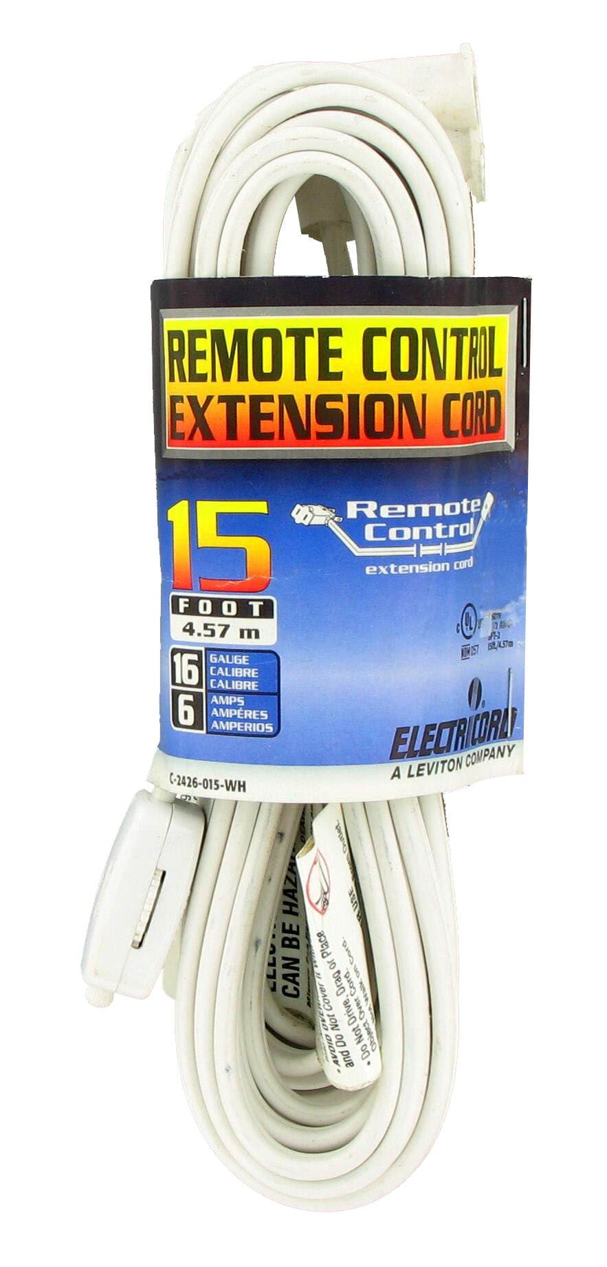 15' Remote Control Extension Cord #c-2426-015w