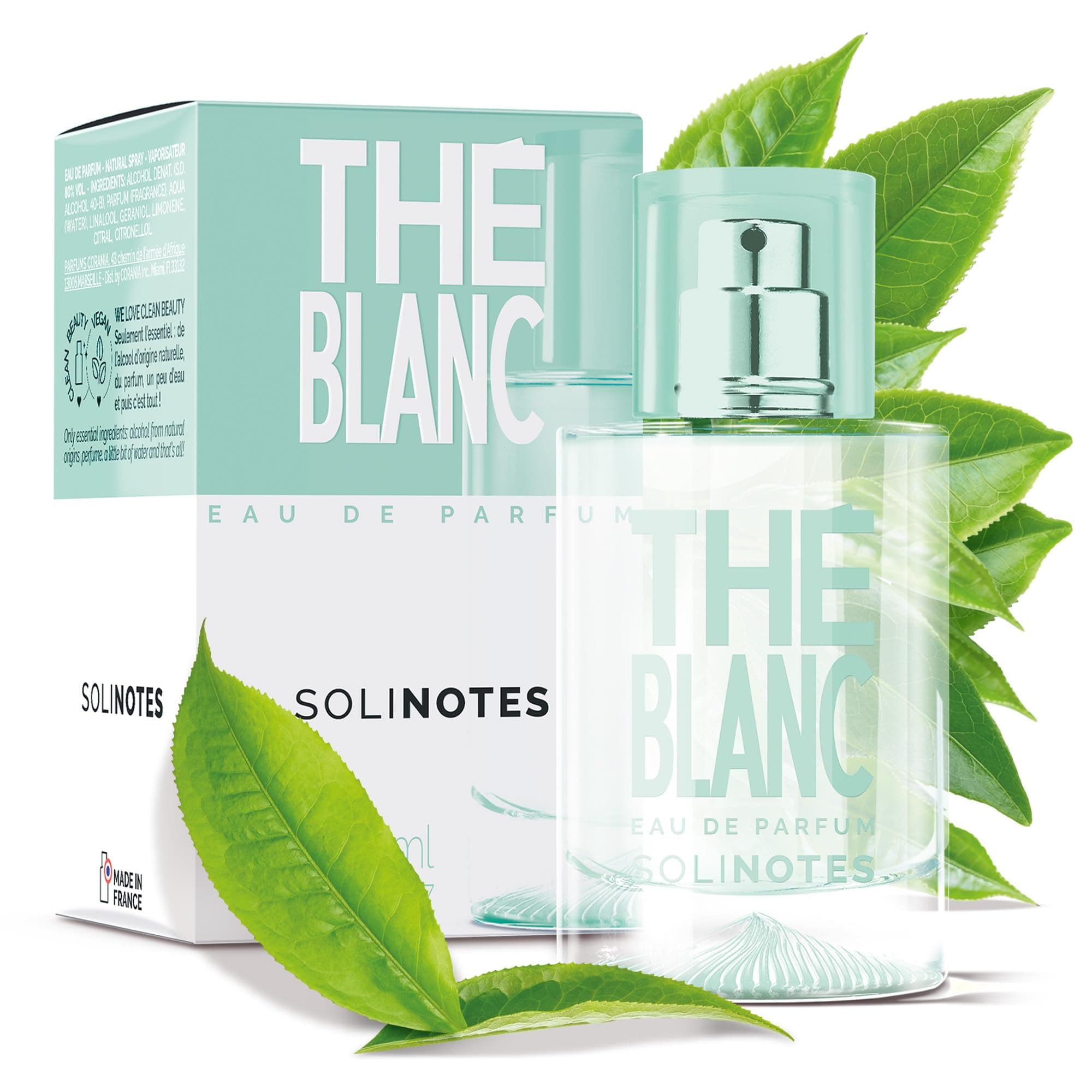 Solinotes Paris The Blanc (White Tea) Eau de Parfum 50ml