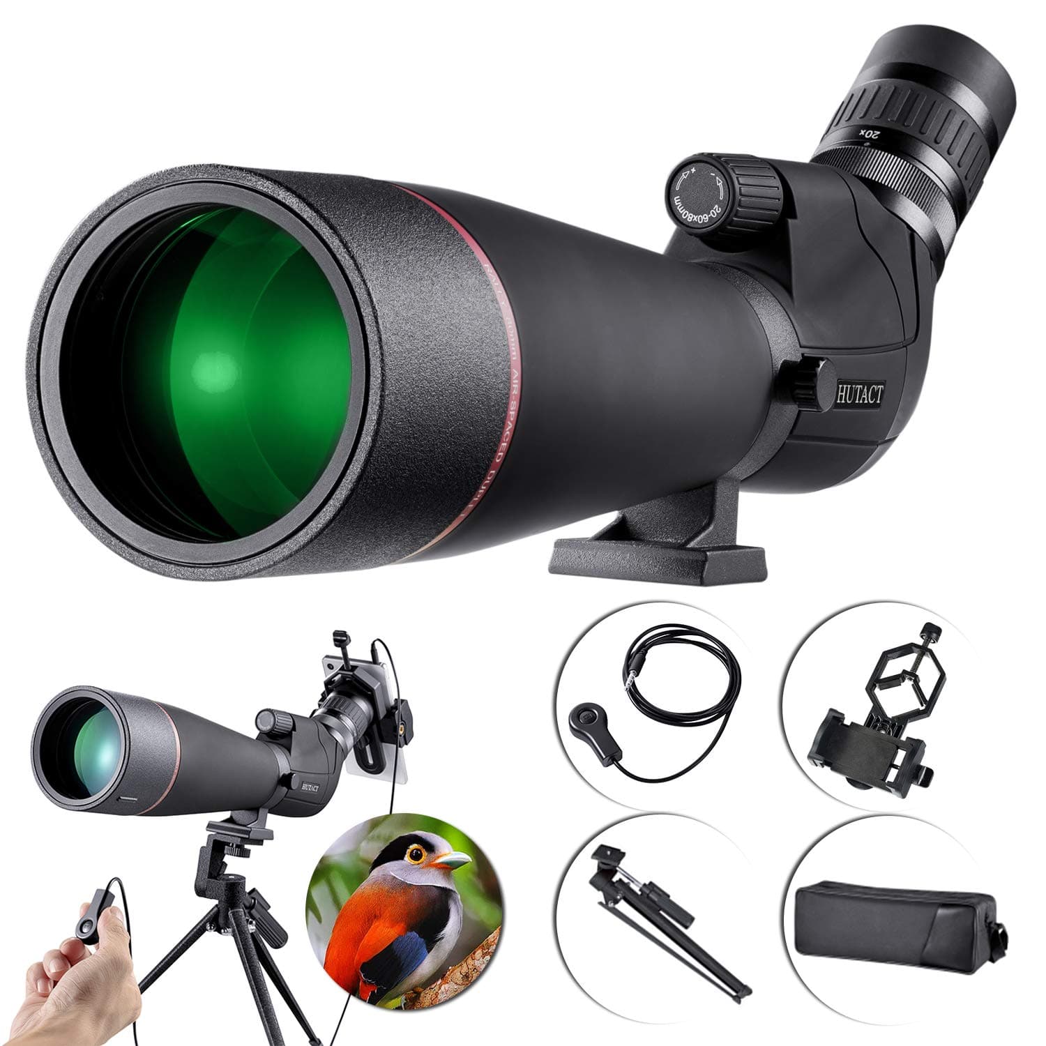 HUTACT Spotting Scopes 20-60x80AE