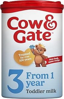 Cow & Gate 3 Toddler Baby Milk Powder Formula, 1-2 Years, 800g