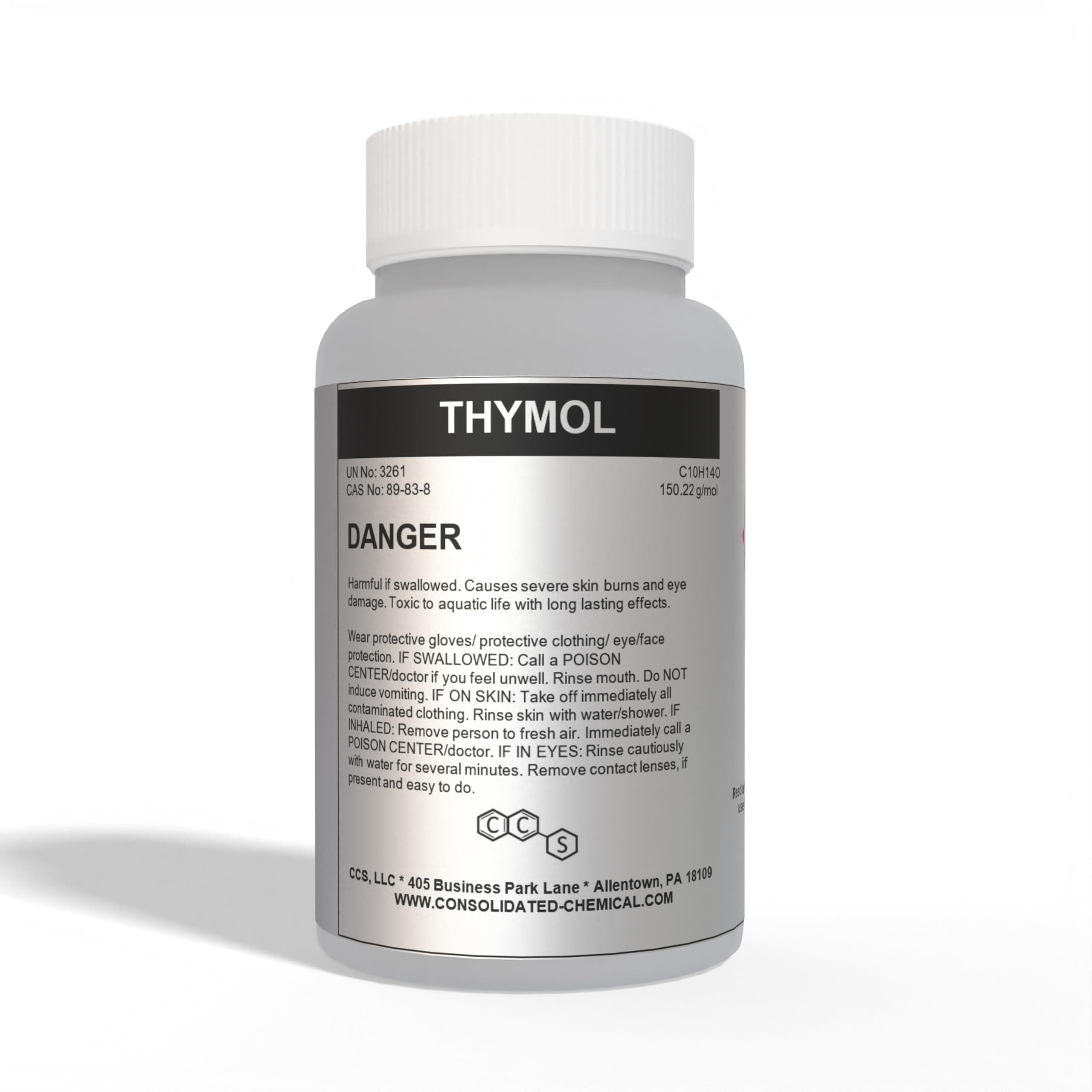 Thymol Crystals High Purity Aroma Compound 500g Bottle