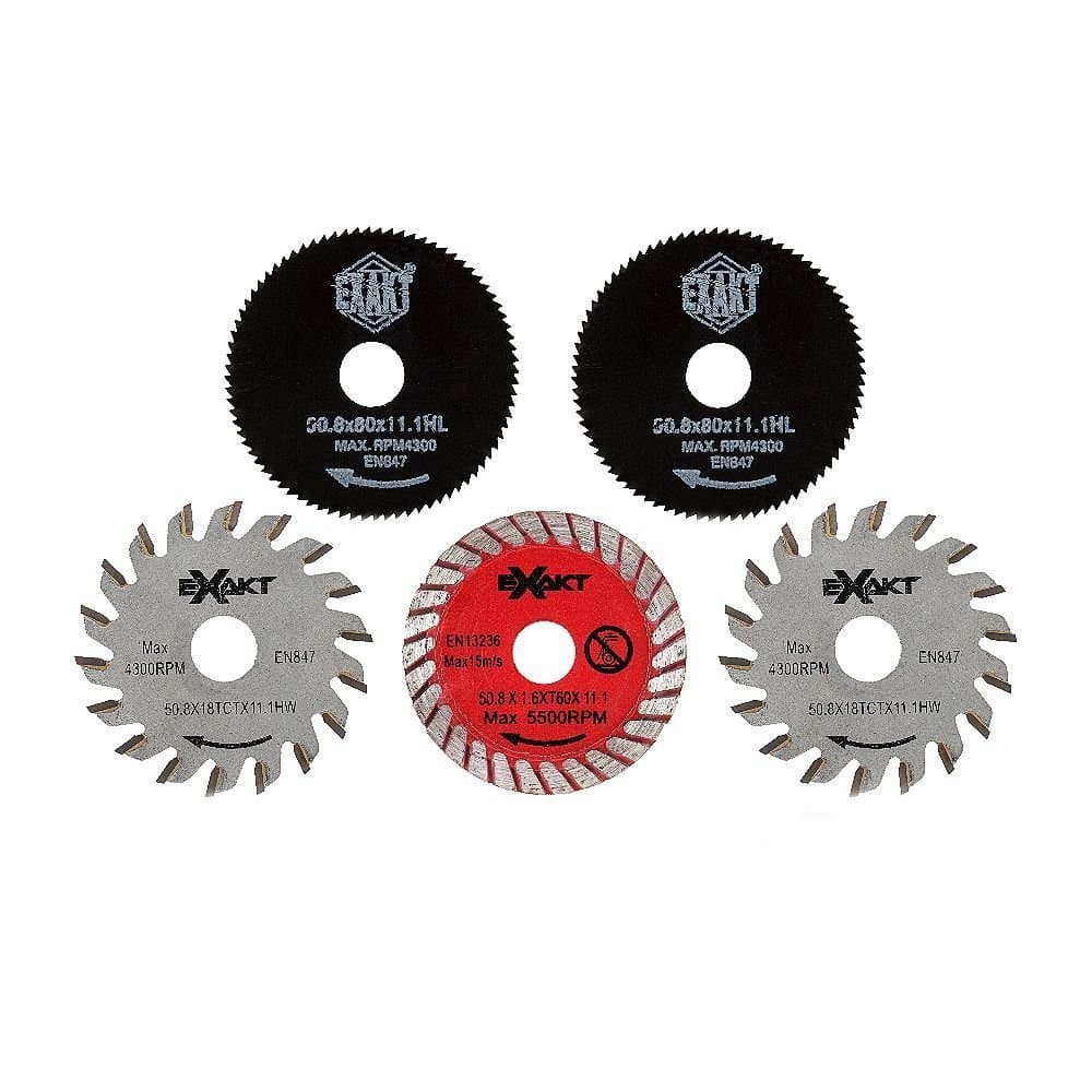 Exakt EC320 Power Hand Saw Blade Set 10pc