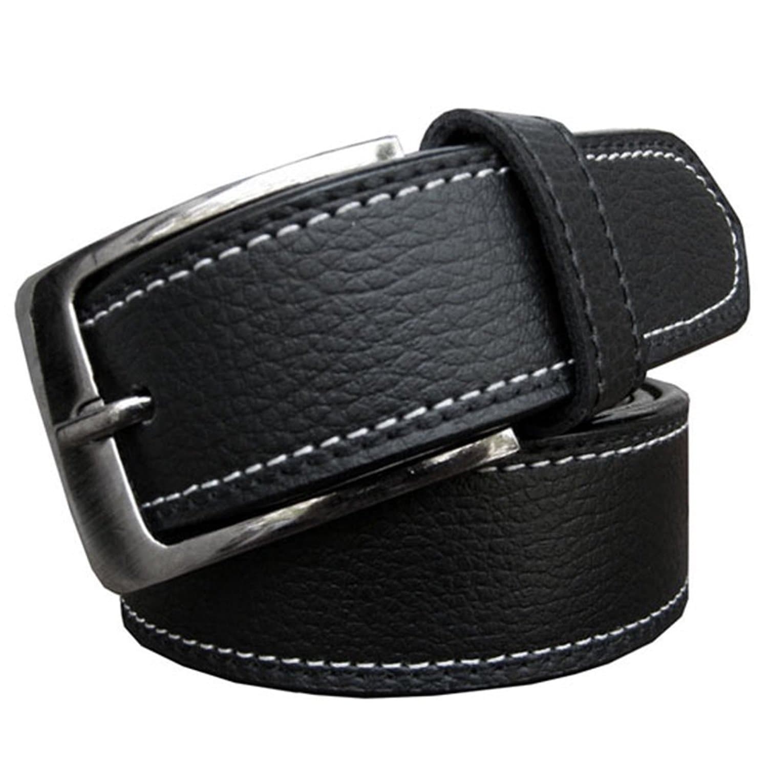 Men's Premium PU Leather Belt Black