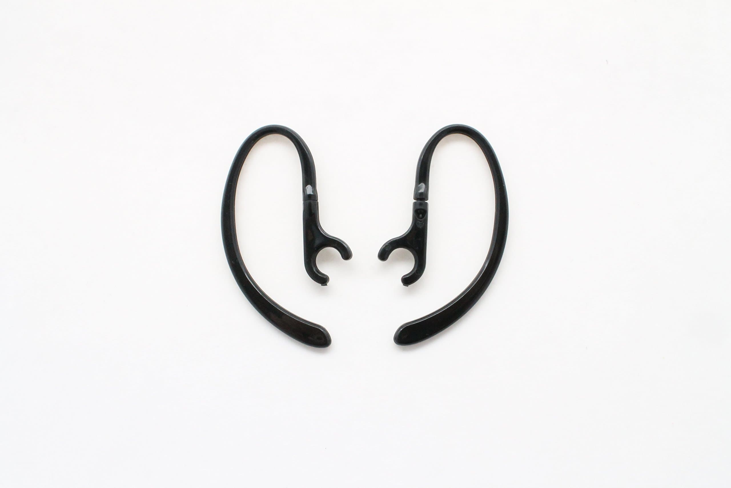 Replacement Secure Fit Ear Hooks for JayBird Freedom (JF3) and Freedom Sprint (JF4) Bluetooth Headphones. Includes 1 Pair (2 Pieces).