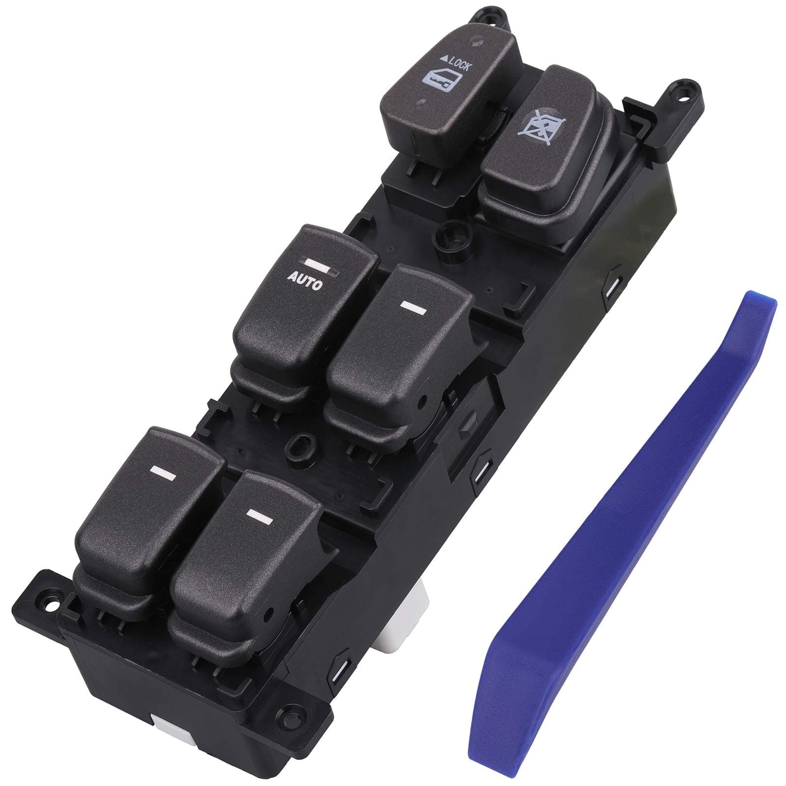Master Power Window Switch Button, Front Left Driver Side, Compatible with 2009 2010 Hyundai Sonata Replace OE 93570-3K600