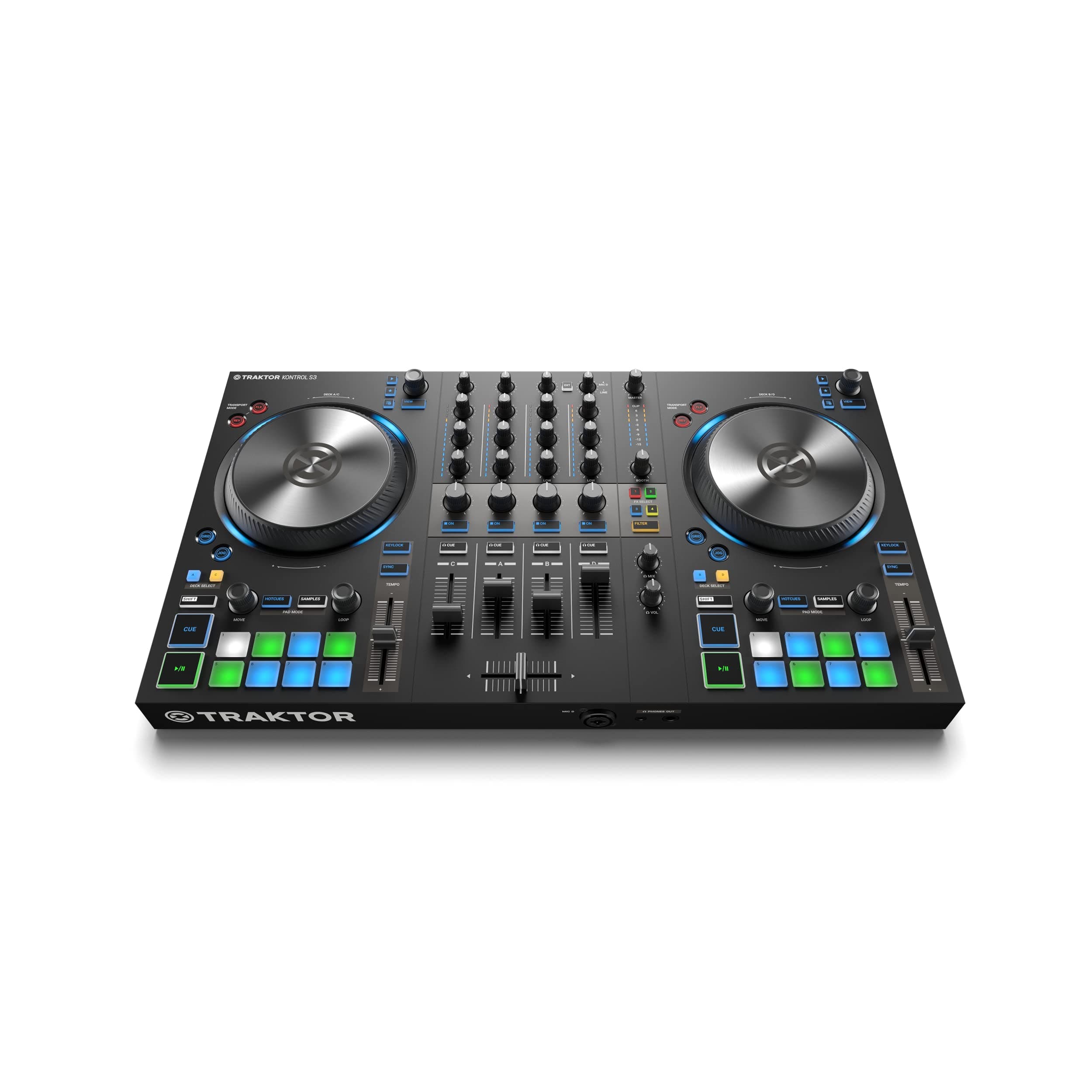 Native Instruments Traktor Kontrol S3 4-Channel, 4 DJ Controller (26660)