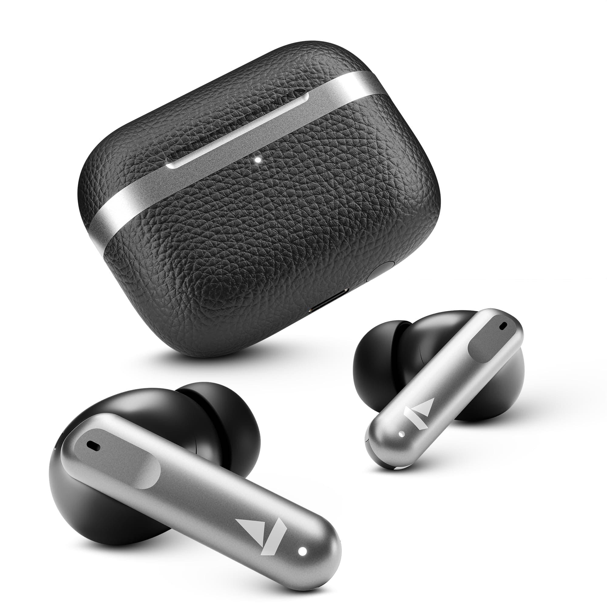 boAt Airdopes 111v2 Bluetooth Truly Wireless in Ear Earbuds with Mic, 13Mm Drivers, ASAP Charge, 50H Playtime, Iwp, Bluetooth V5.4, Easy Touch Controls & Lightweight Build(ClassicBlack)