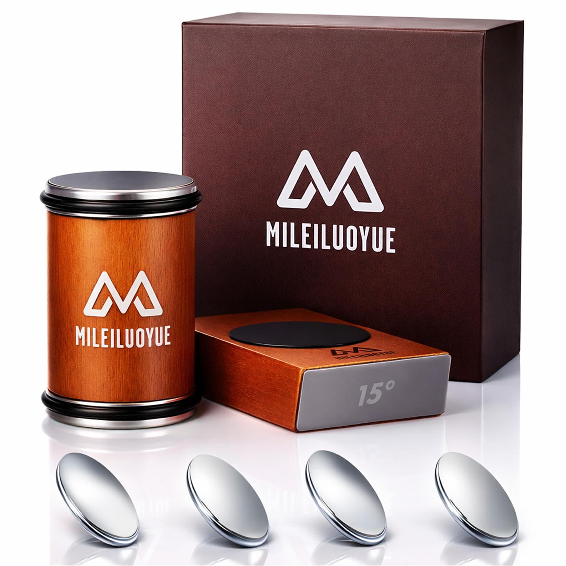 Knife Sharpener Tool Rolling Knife Sharpener Kit, Diamond, Ceramic Disc Sharpeners Are Used, 15°&20° Magnetic Inclination Angles Making Sharpening Easier, The Ideal gifts for Father's Day