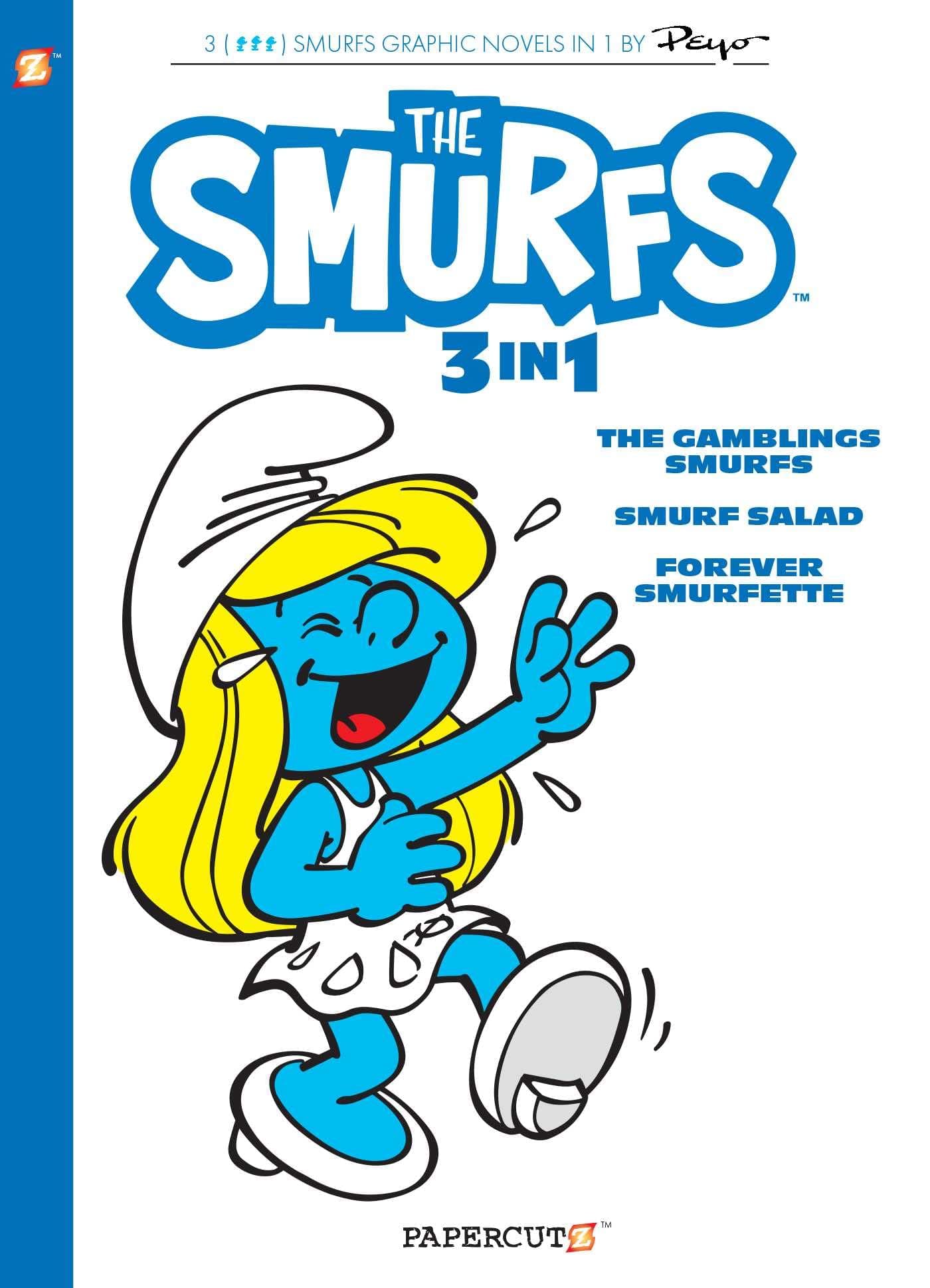 The Smurfs 3-in-1 Vol. 9: Collecting 'The Gambling Smurfs,' 'Smurf Salad' and 'Forever Smurfette'