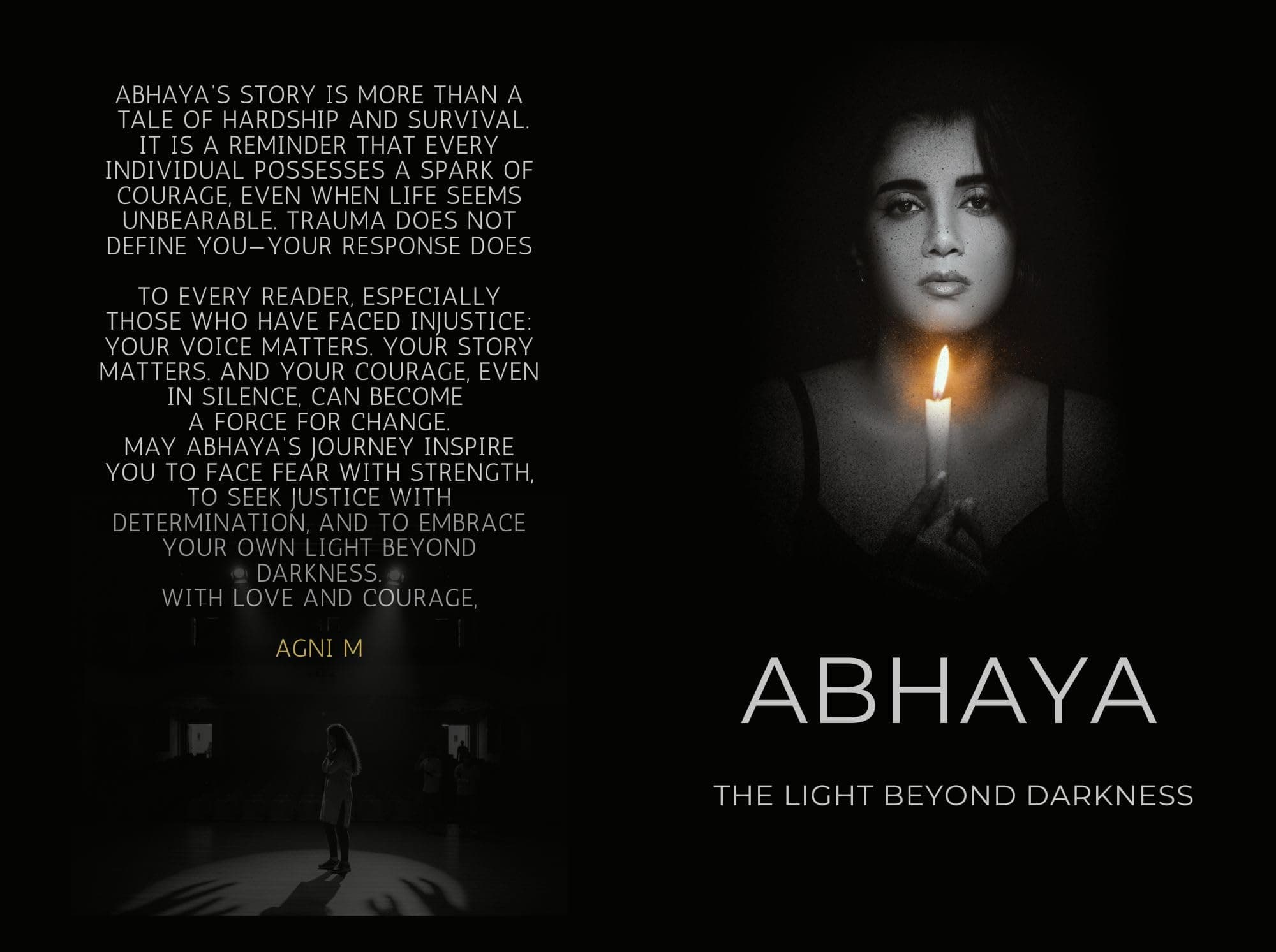 Abhaya The Light Beyond Darkness: A Novel: Where Shadows Fall, Strength Rises: One Woman, One Fight, Endless Courage