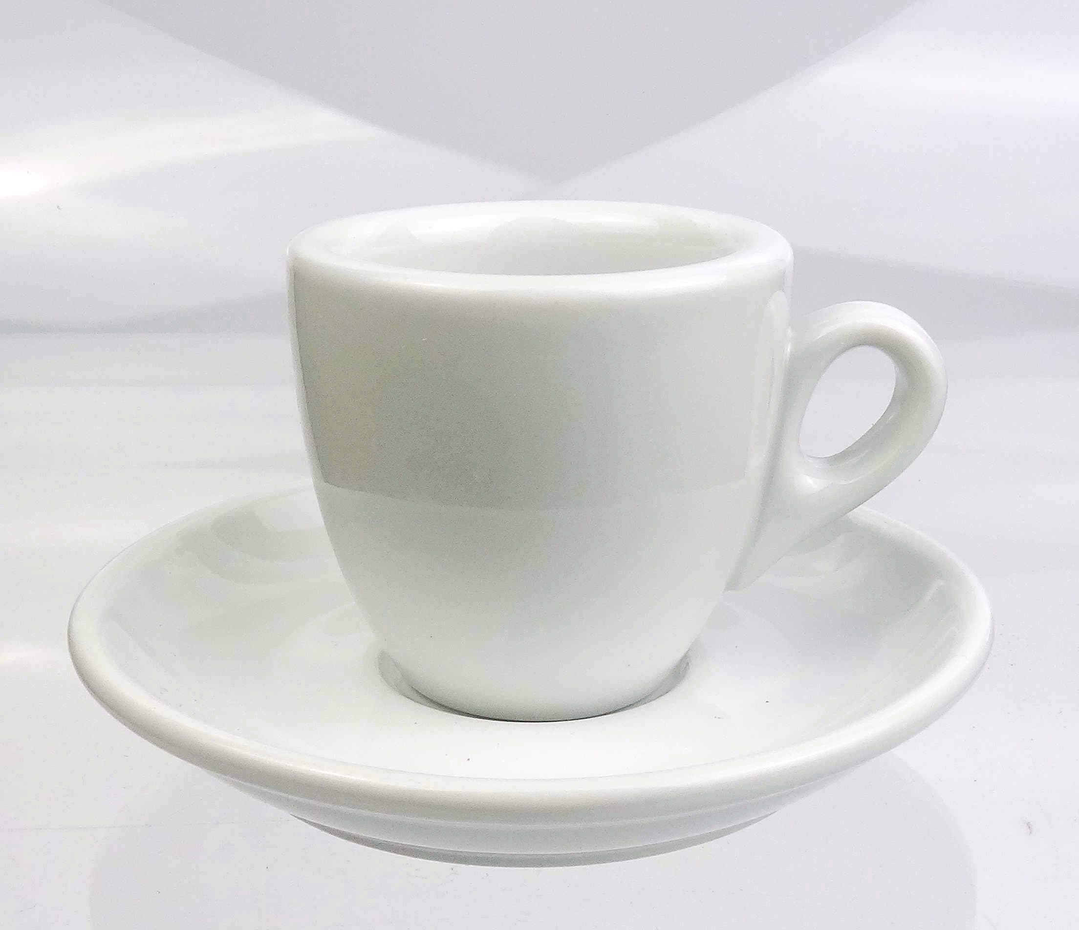 Extra Thick-walled Espresso Cup (1 Cup)/(6 Cups & Saucers)