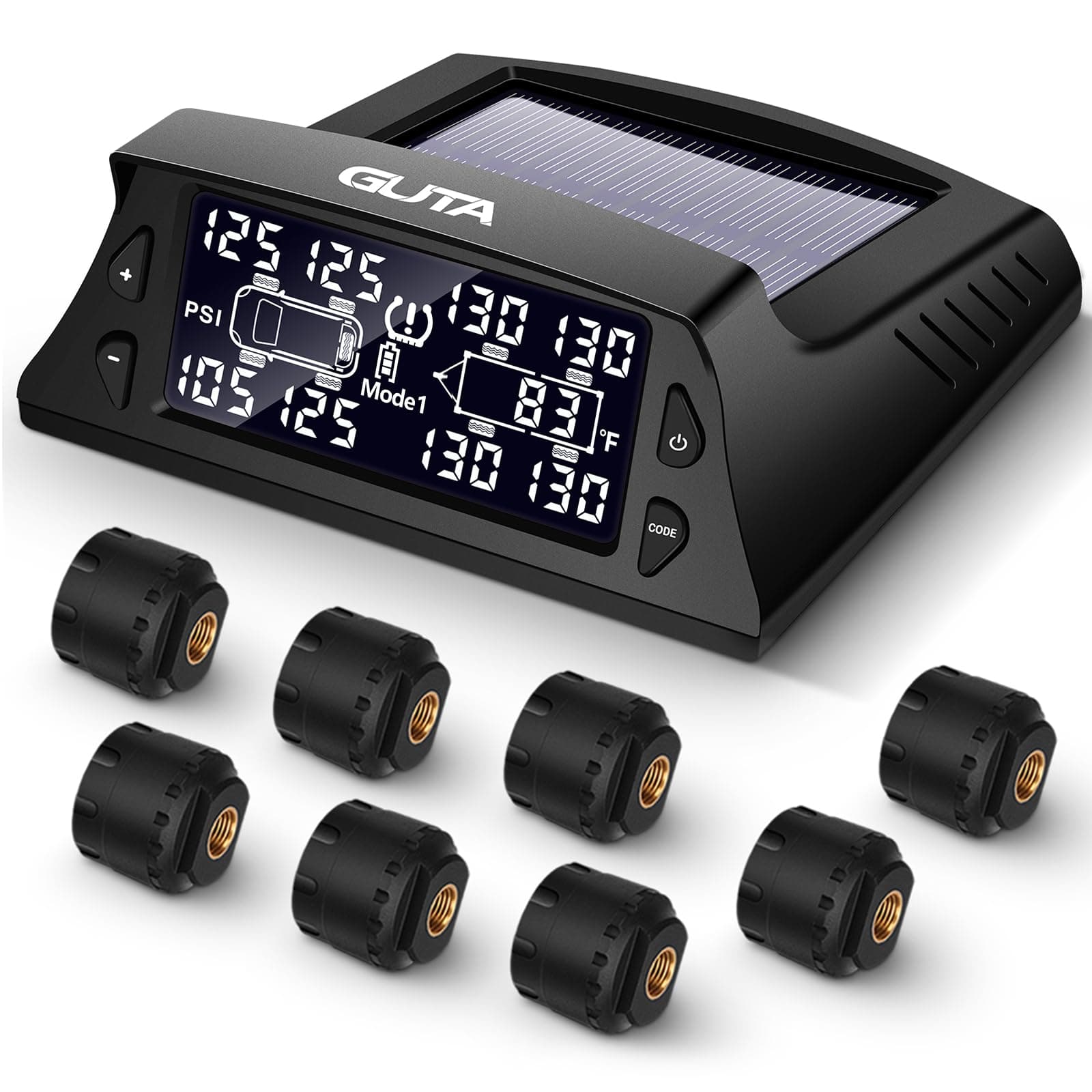 M20 Solar TPMS with 8 Sensors